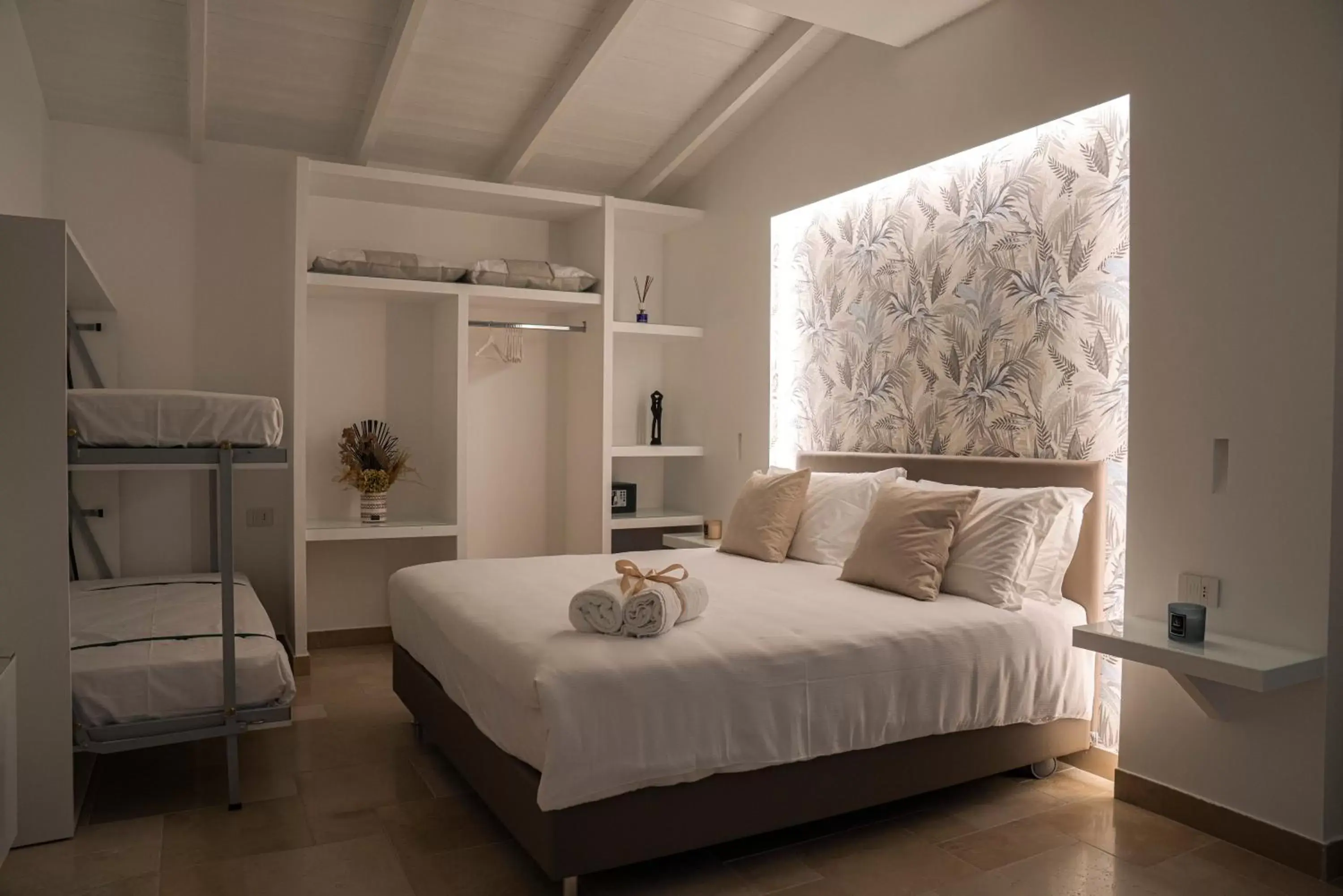 Bed in Otto Apulia House