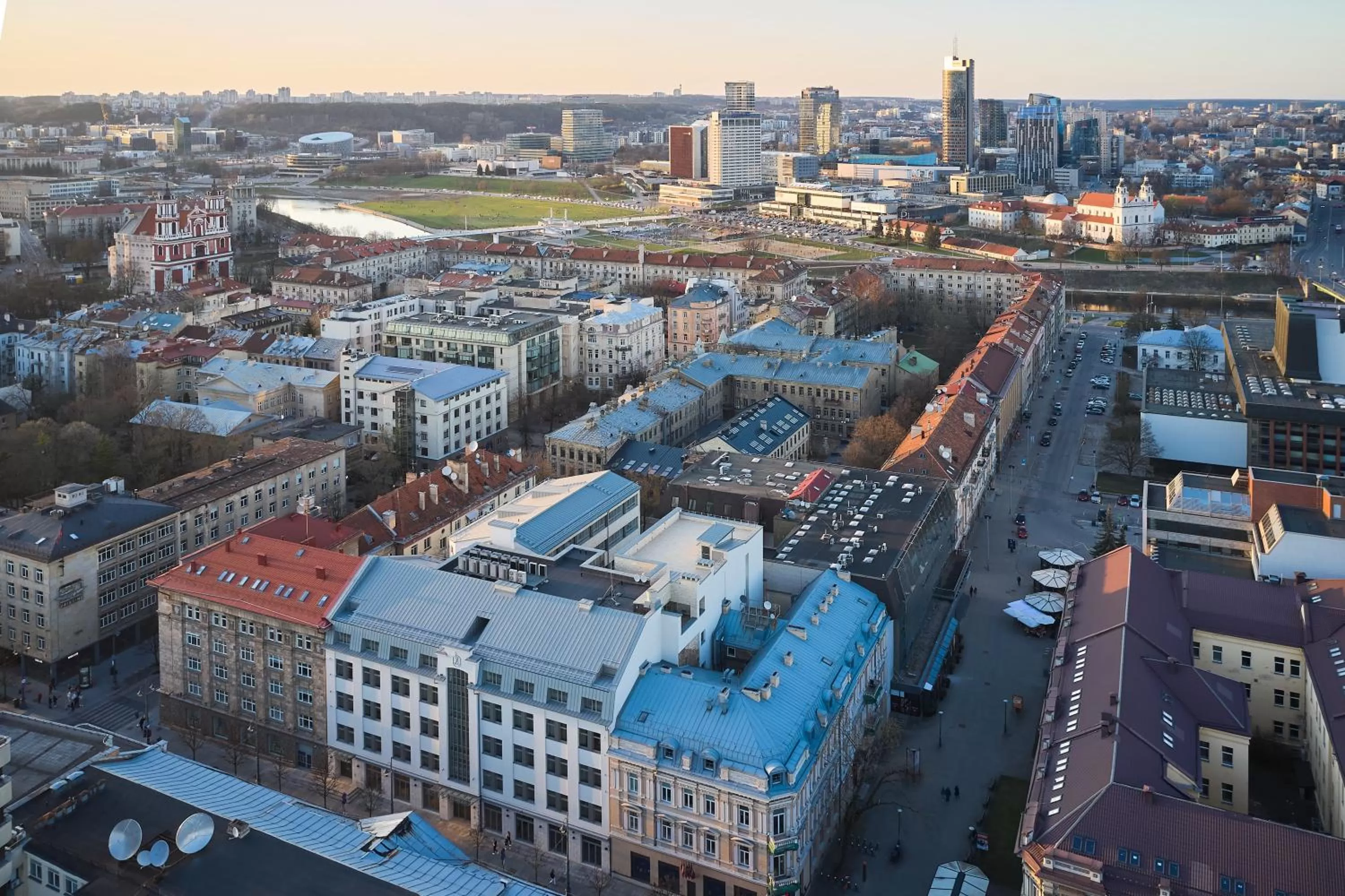 Bird's eye view in Neringa Hotel