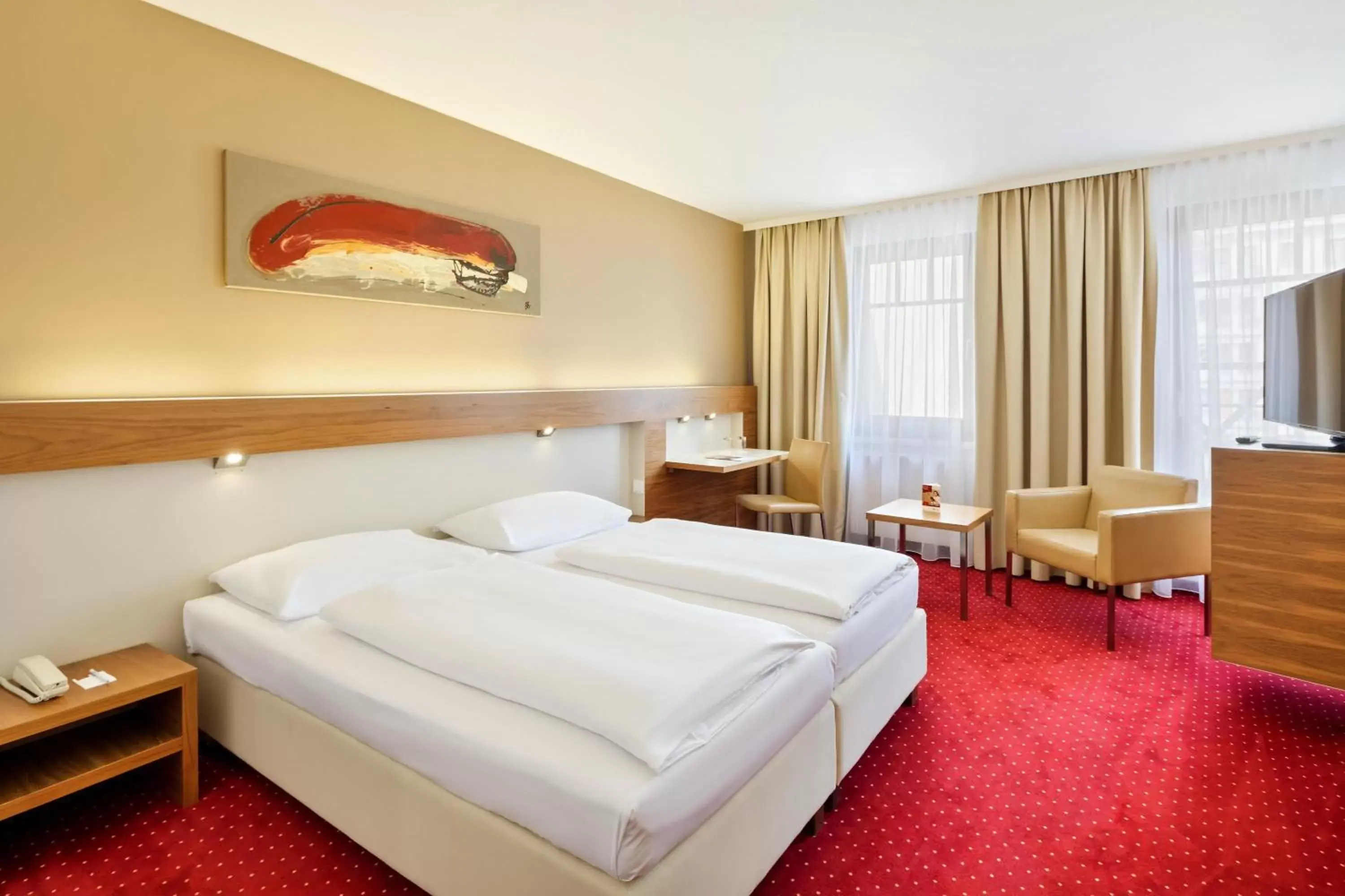 Bed in Austria Trend Hotel Anatol Wien