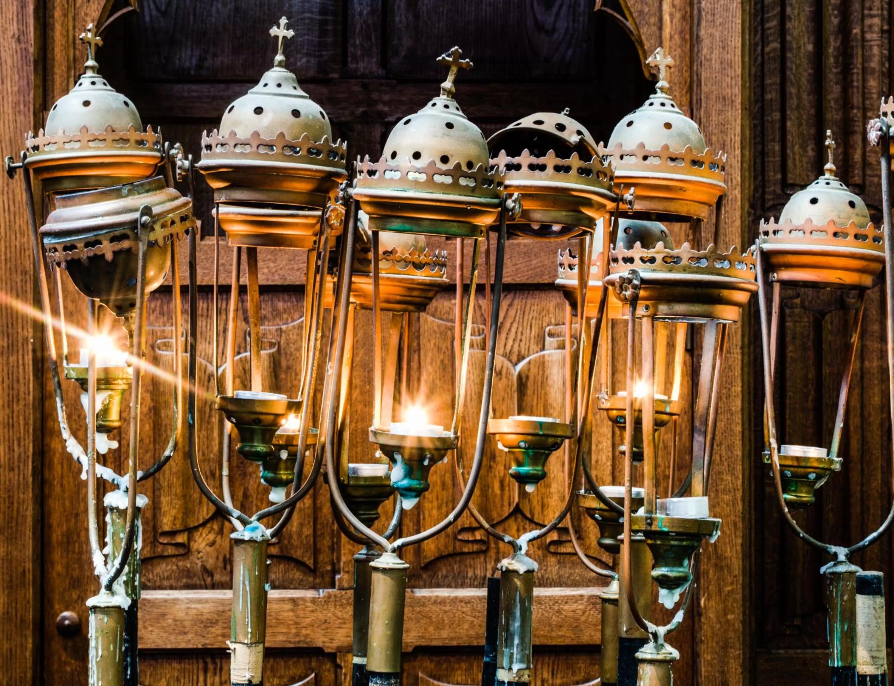 Decorative detail in Guesthouse PoortAckere Ghent