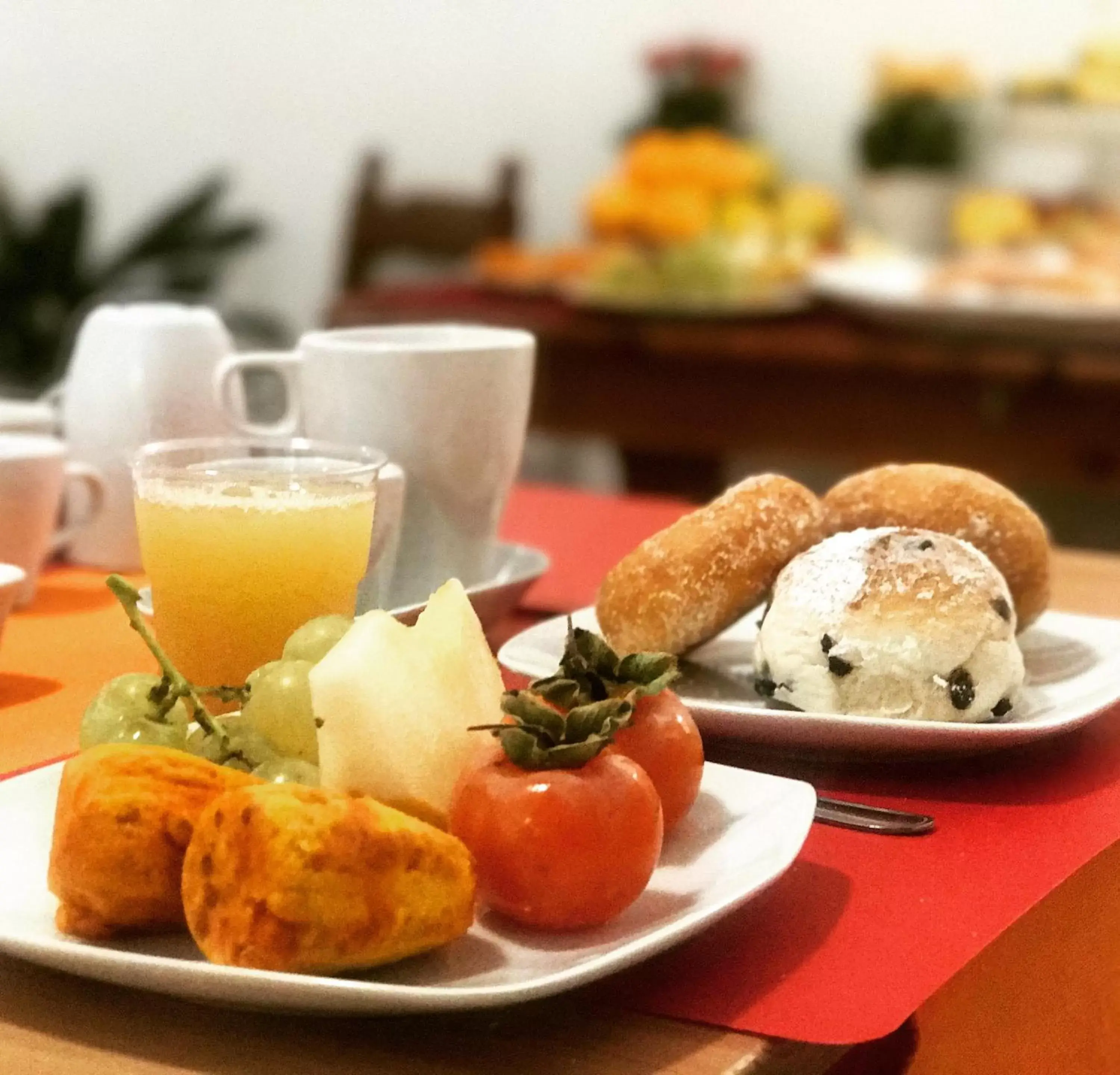 Continental breakfast in LeAlbe di Sicilia
