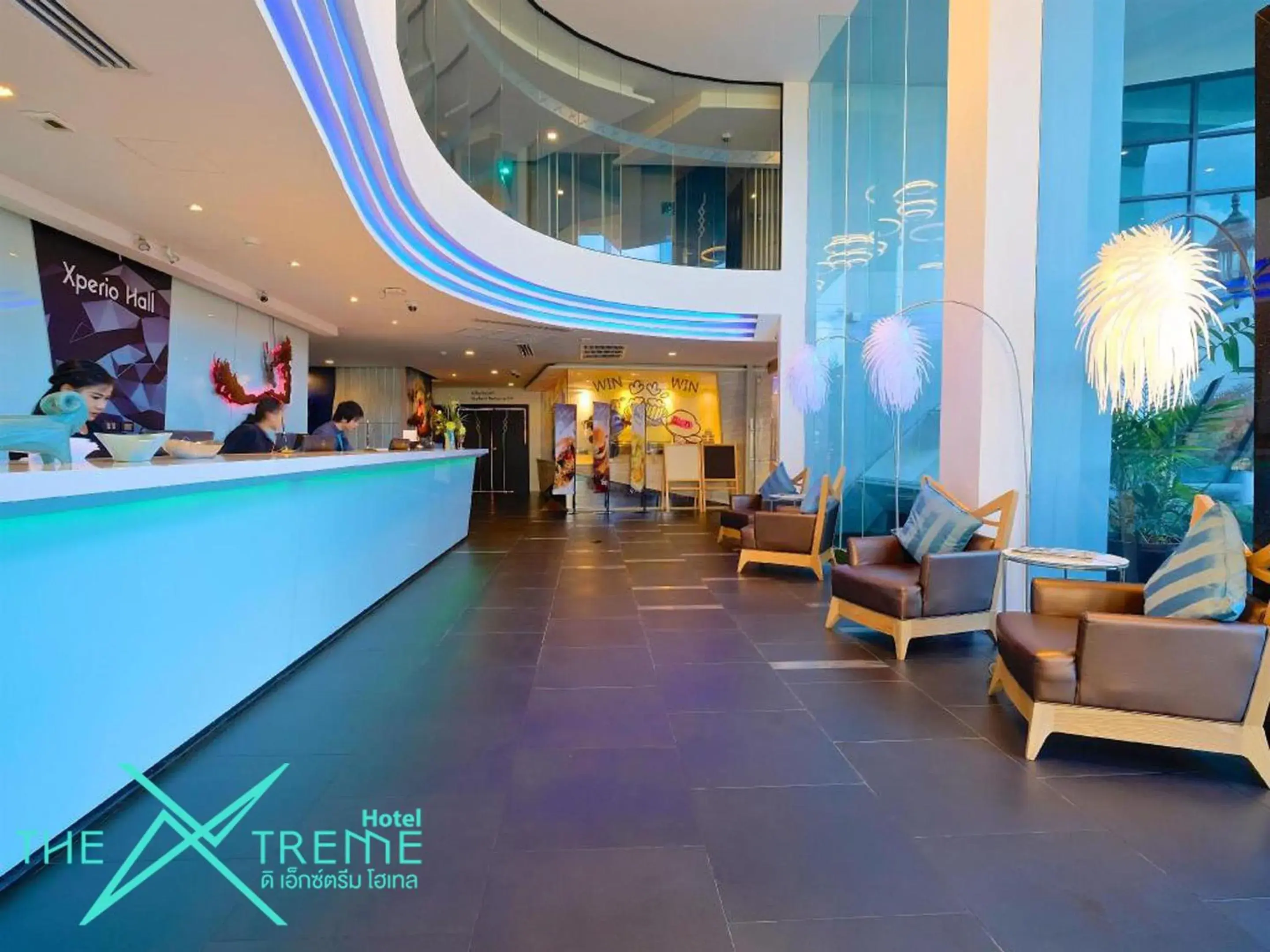 On site, Lobby/Reception in The Xtreme Hotel