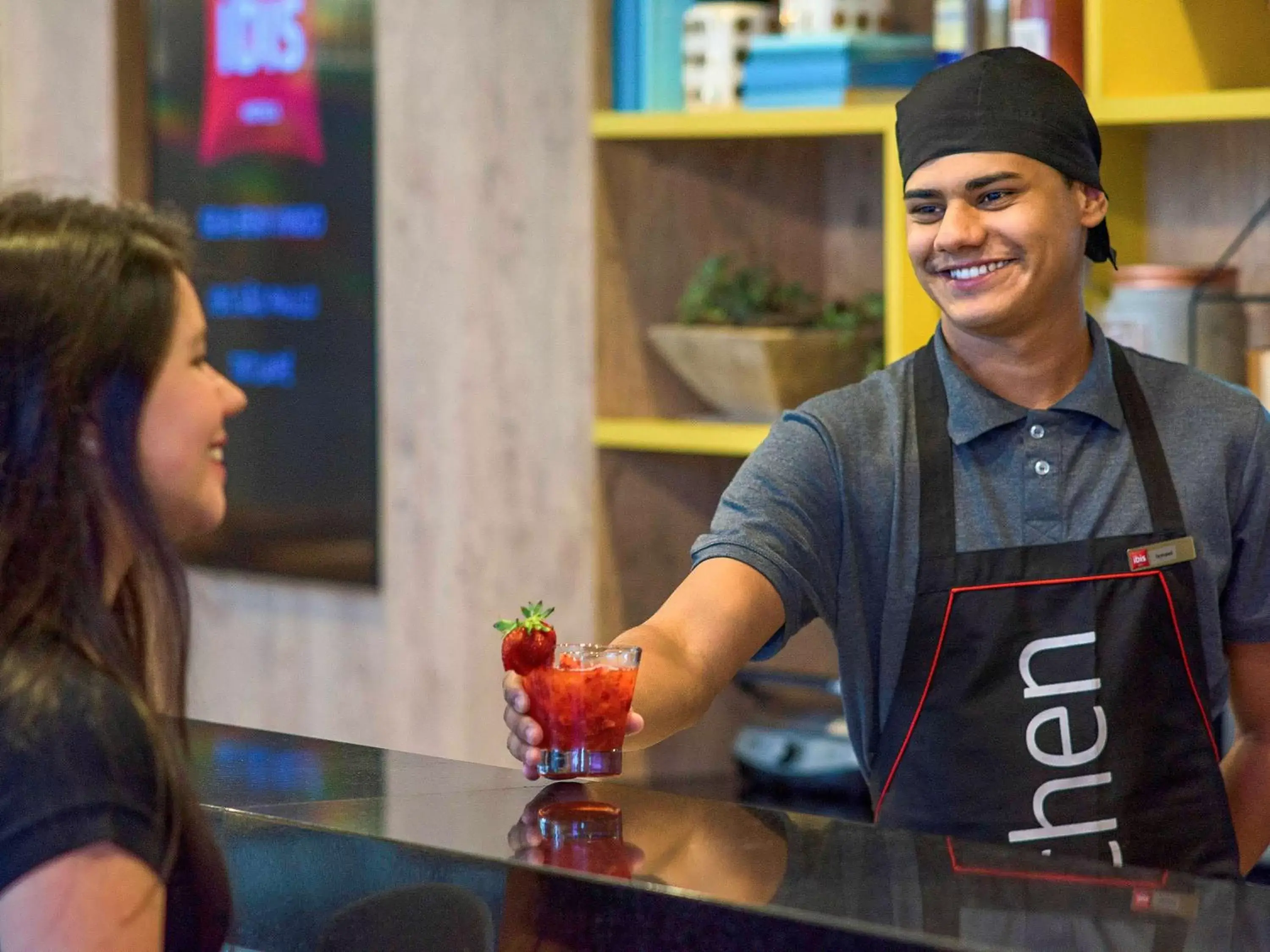 Lounge or bar in ibis Sao Paulo Tatuape Lounge or bar in ibis Sao Paulo Tatuape