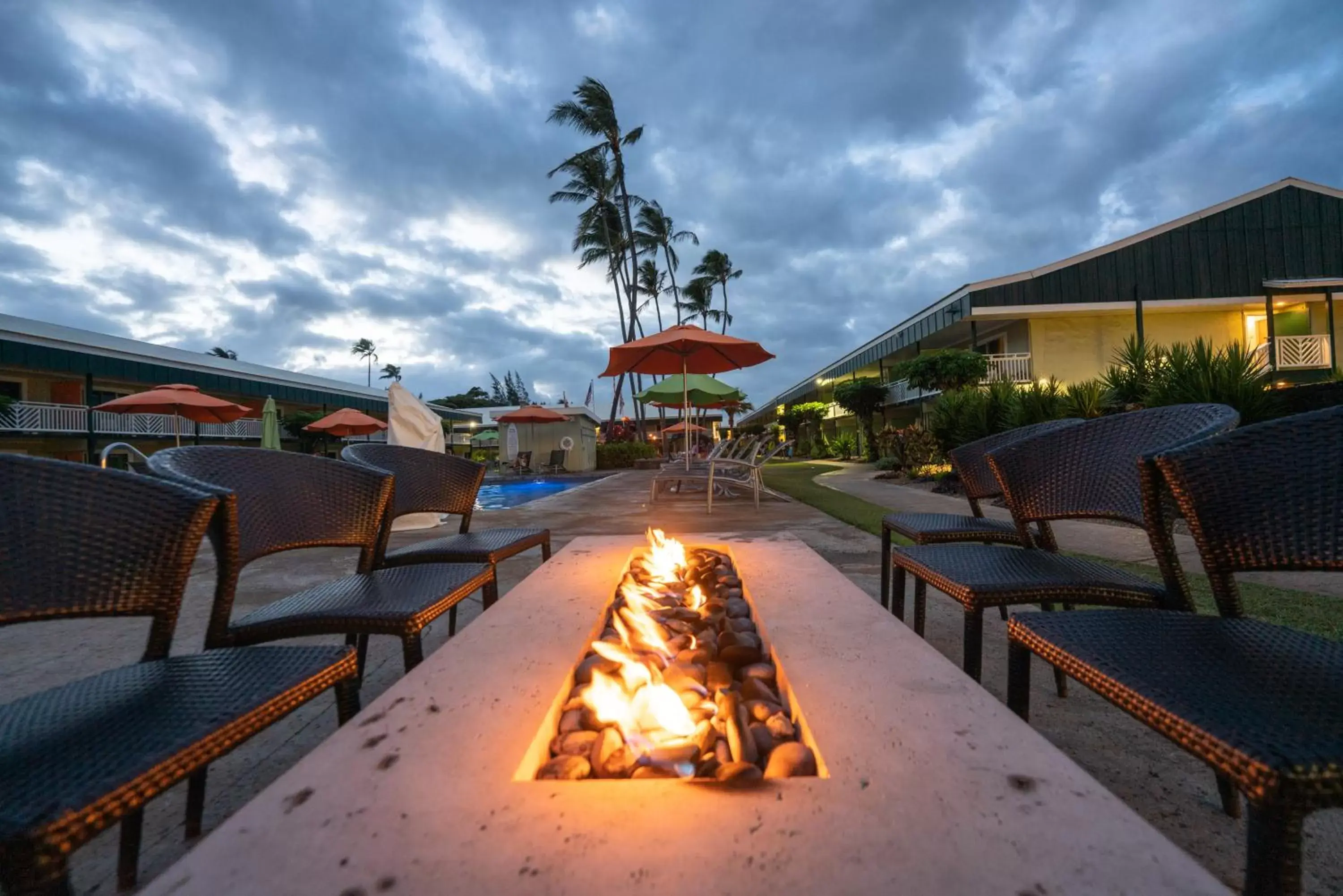 Property building in Kauai Shores Hotel