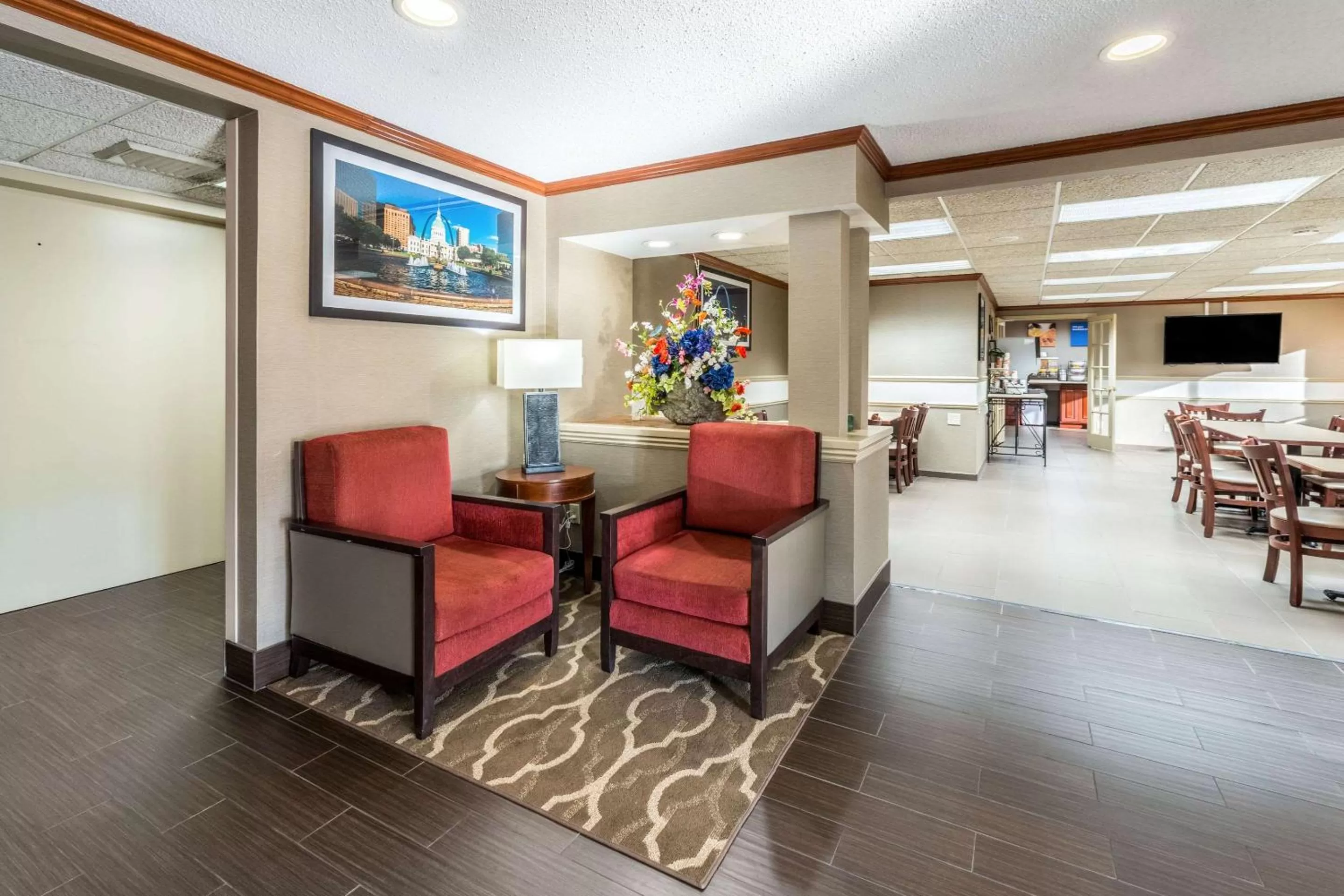 Lobby or reception in Comfort Inn Festus-St Louis South