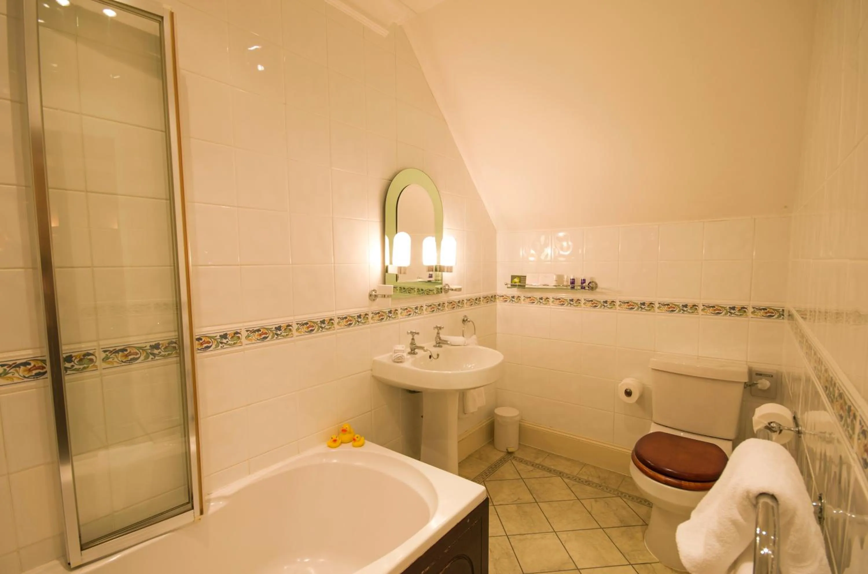 Bathroom in Chateau La Chaire