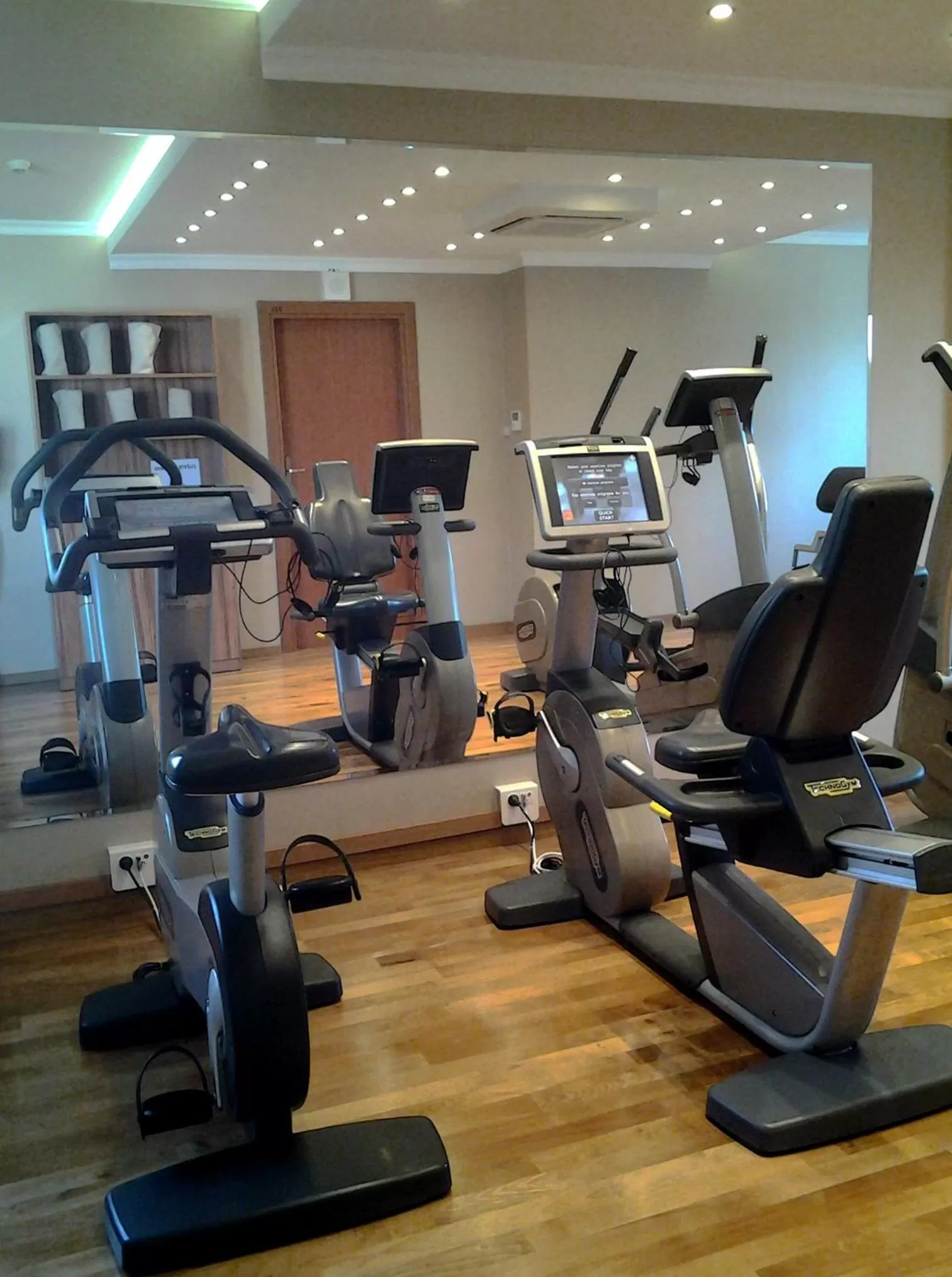 Fitness centre/facilities in Hotel Boss