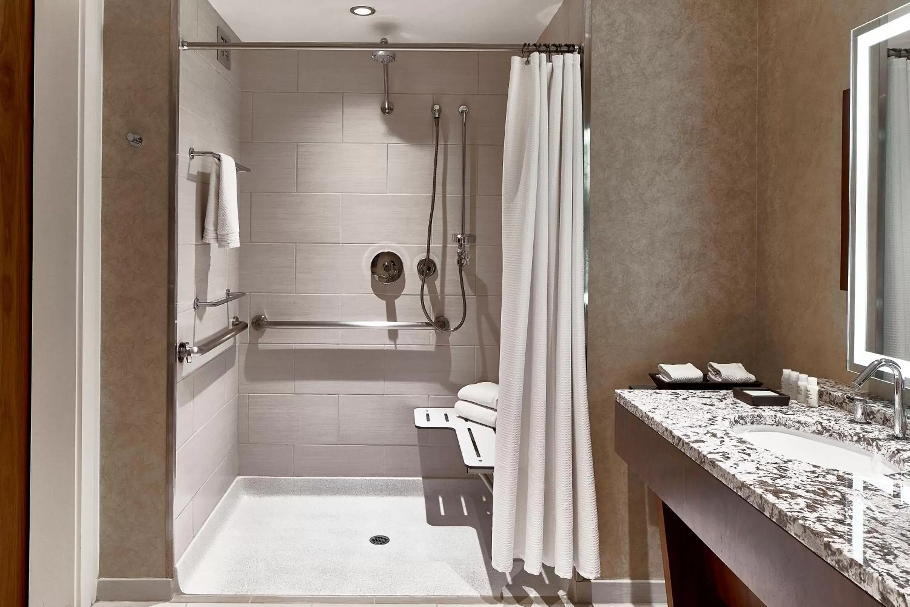 Shower, Bathroom in Renaissance Atlanta Midtown Hotel