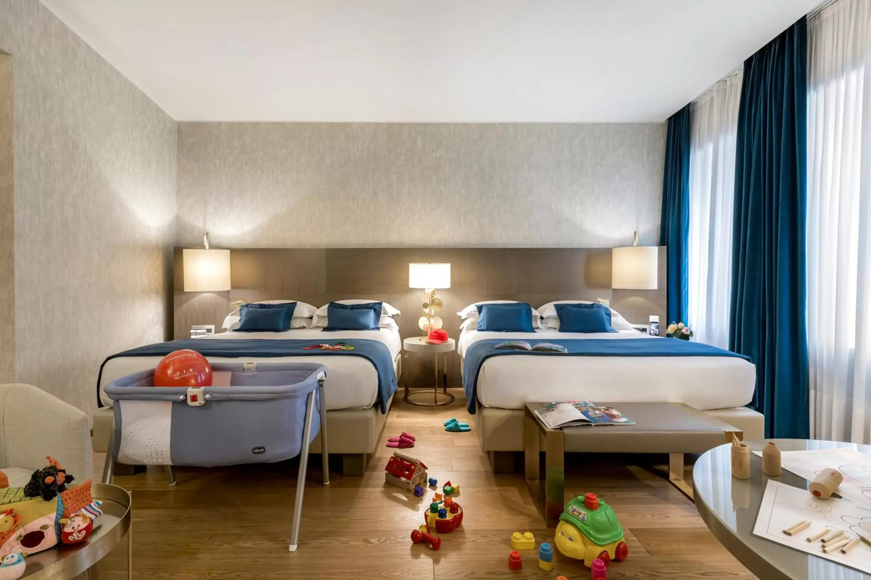 Bedroom, Bed in Rosa Grand Milano - Starhotels Collezione