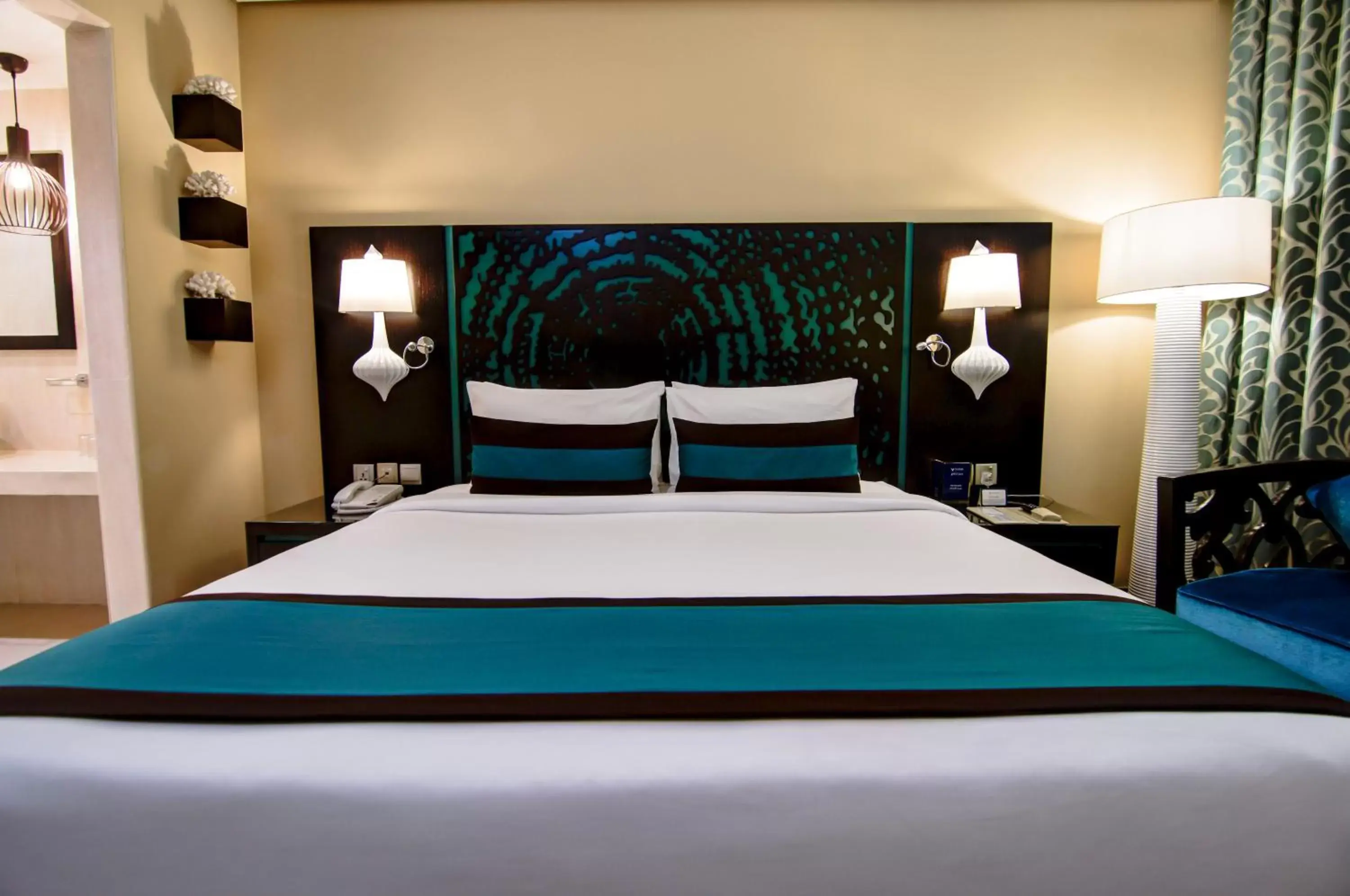 Bedroom, Bed in Signature Hotel Al Barsha