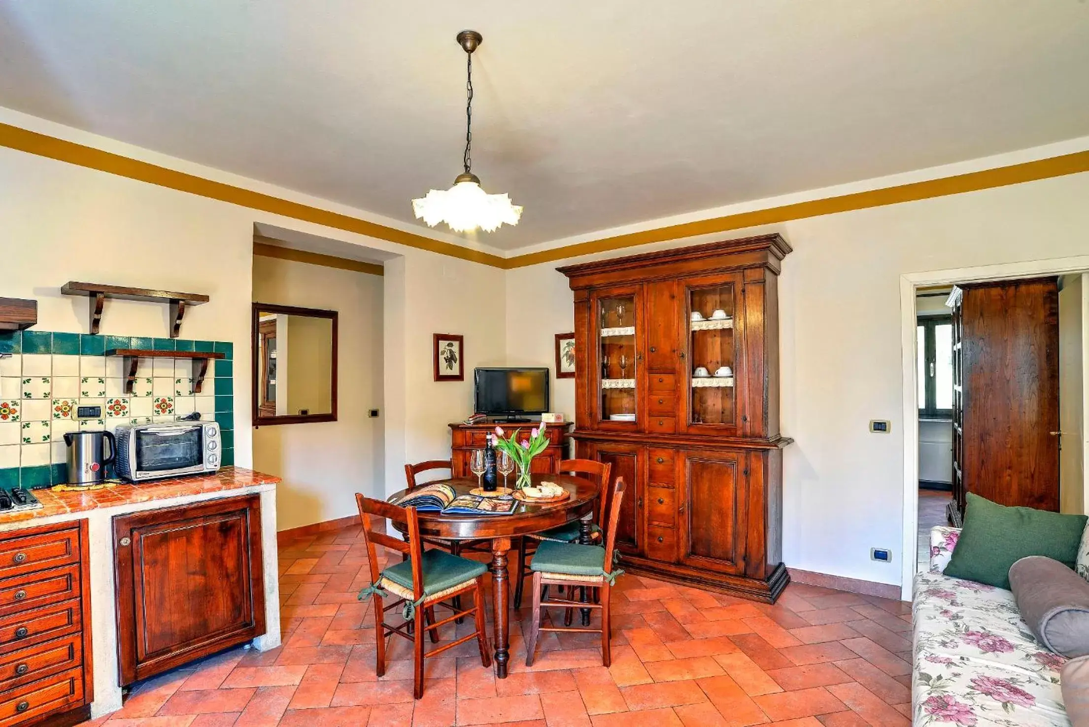 Living room, Dining Area in Borgo Grondaie