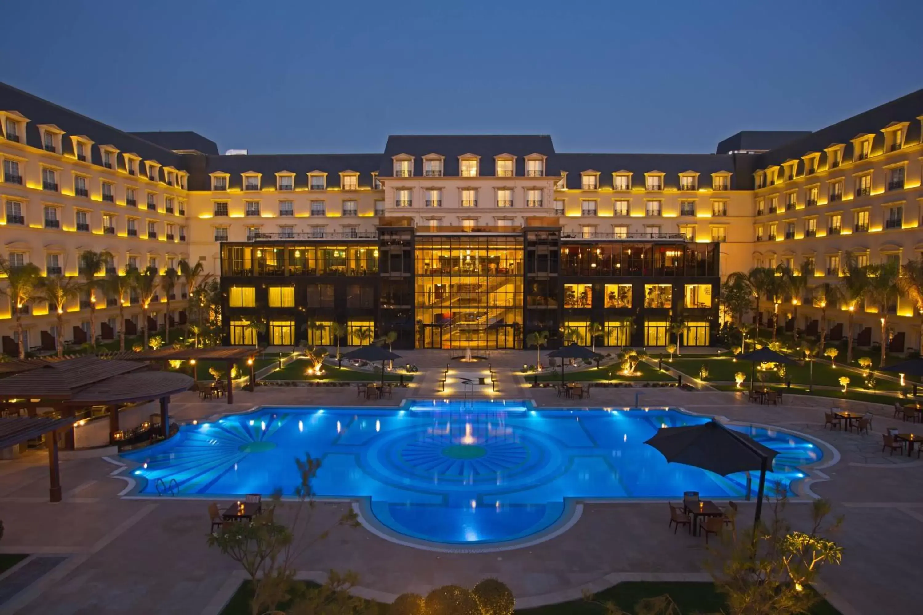 Property building, Swimming Pool in Renaissance Cairo Mirage City Hotel