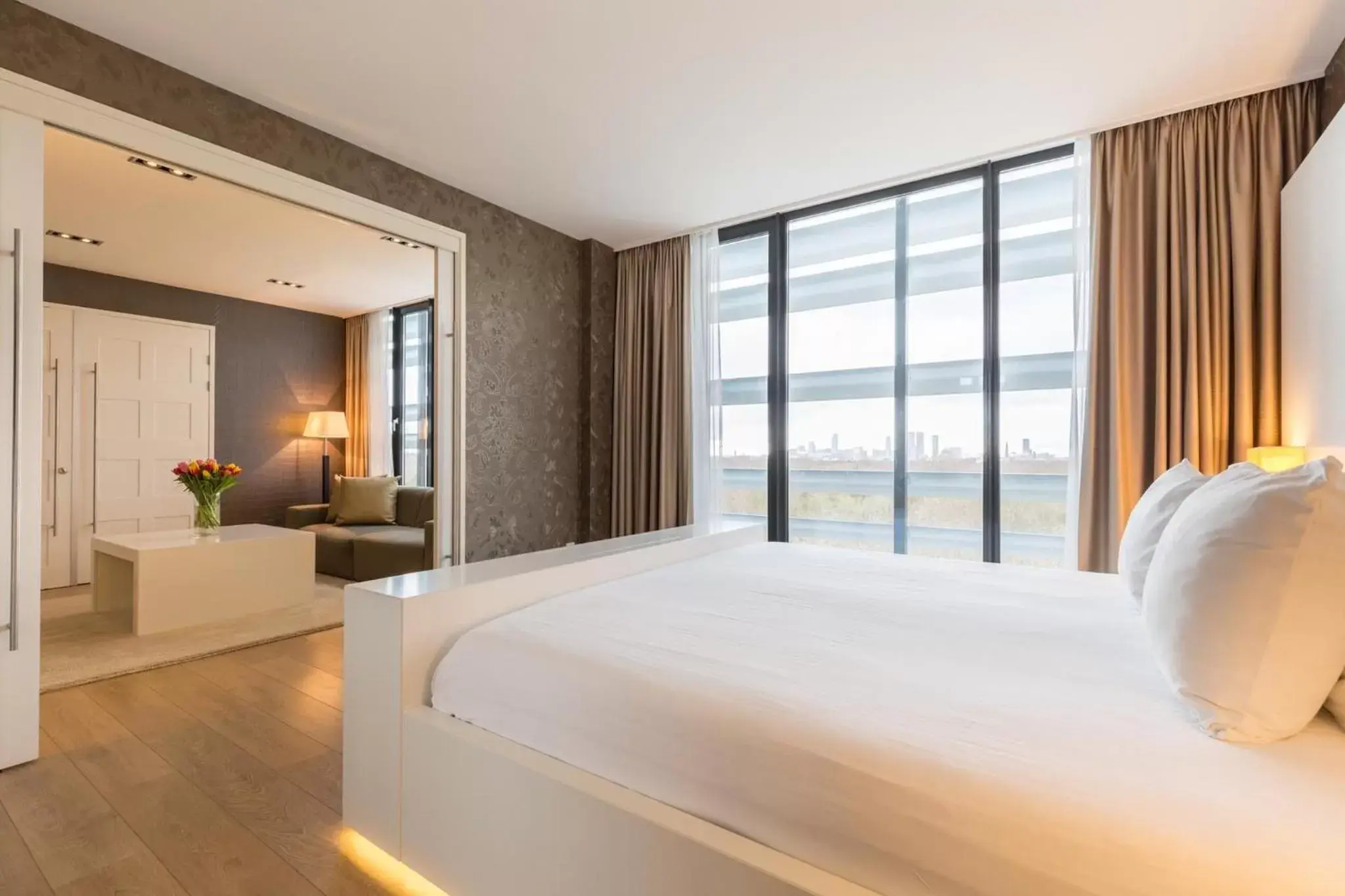 Photo of the whole room, Bed in Leonardo Royal Hotel Den Haag Promenade