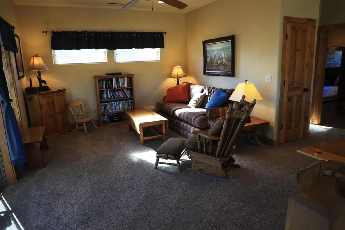 Seating Area in Zion Ponderosa Ranch Resort