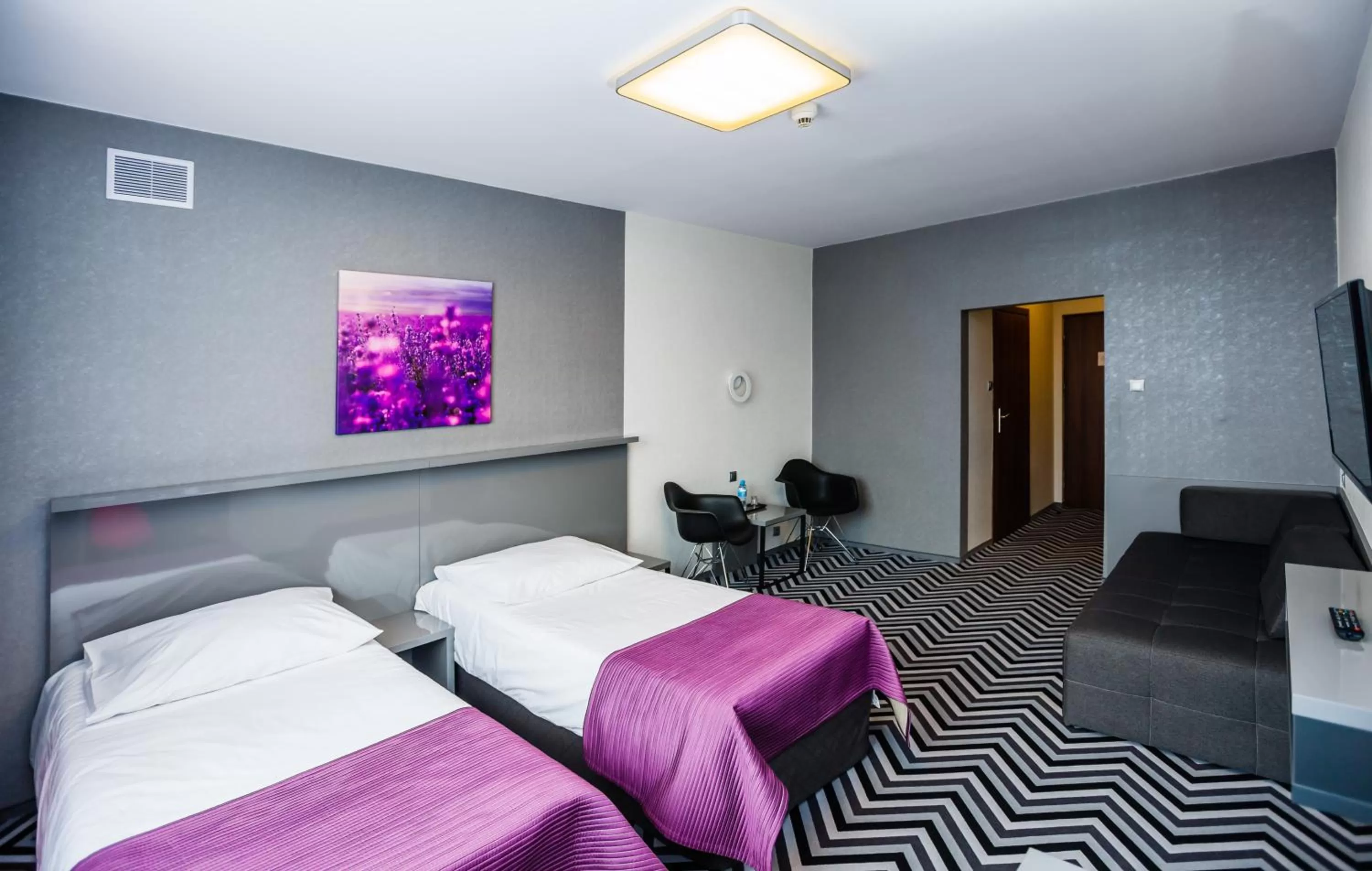 Bedroom, Bed in Hotel Wyspiański