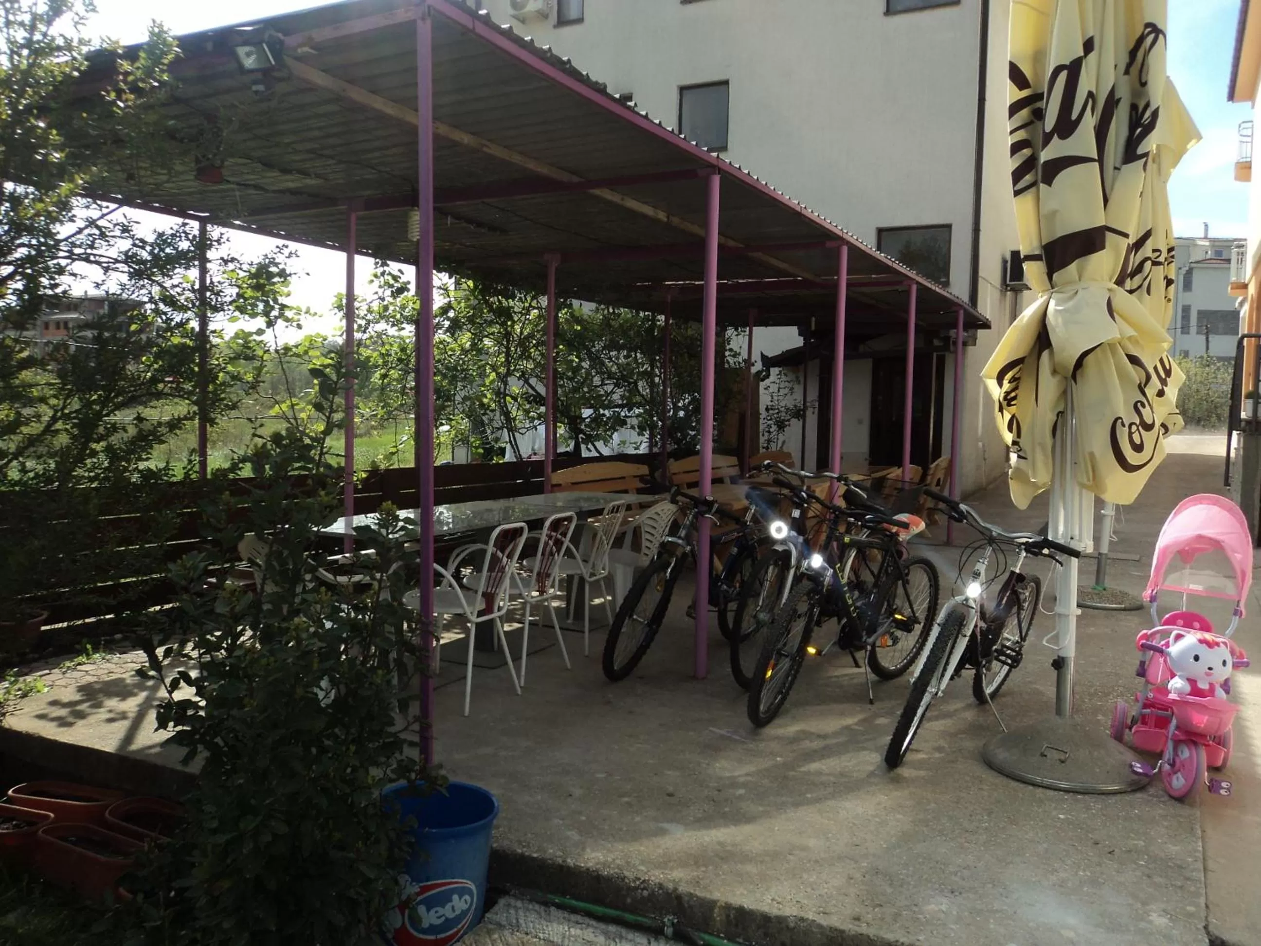 Balcony/Terrace in Pansion Modana Medjugorje