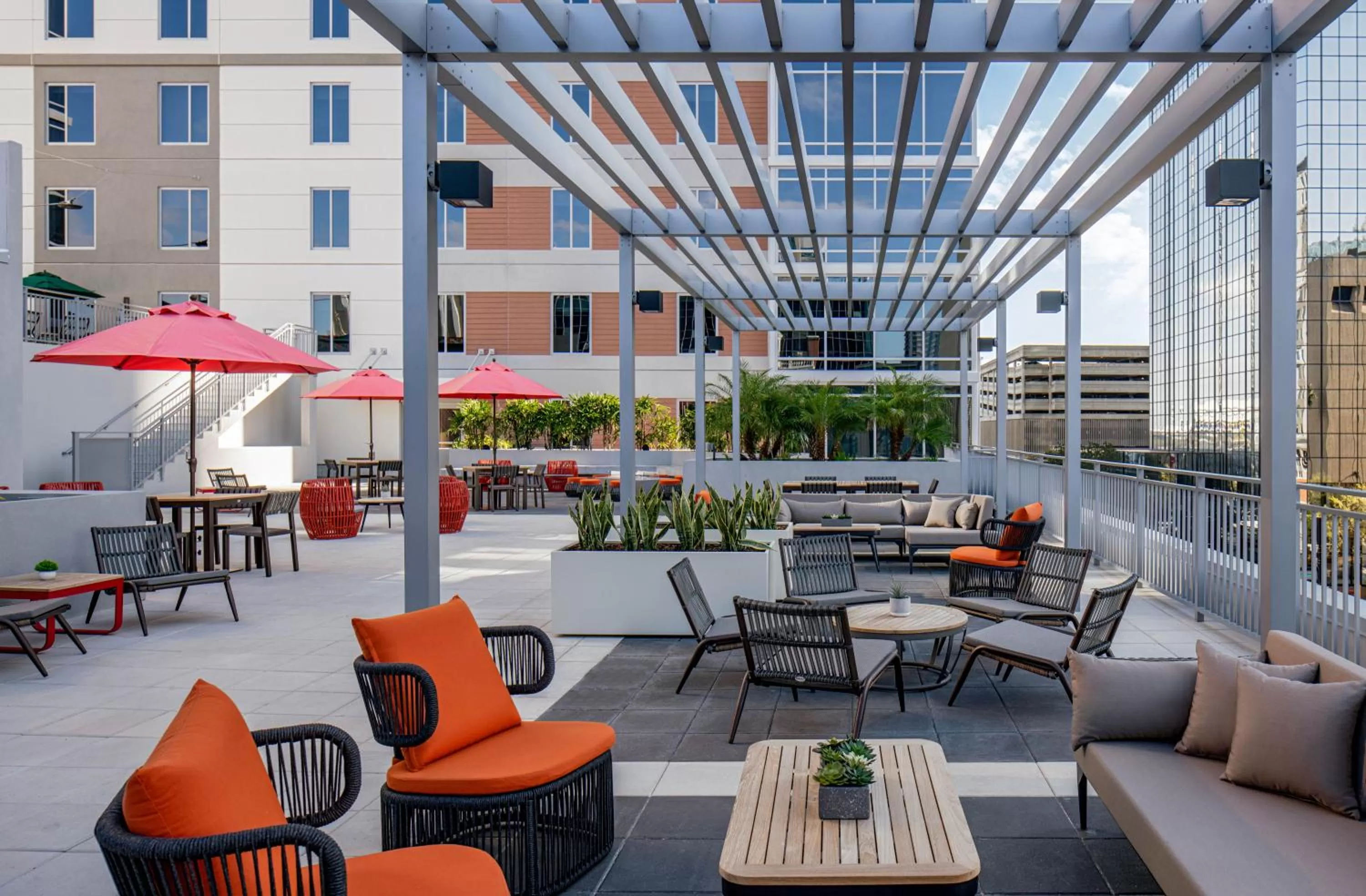 Patio in Hyatt House Tampa Downtown