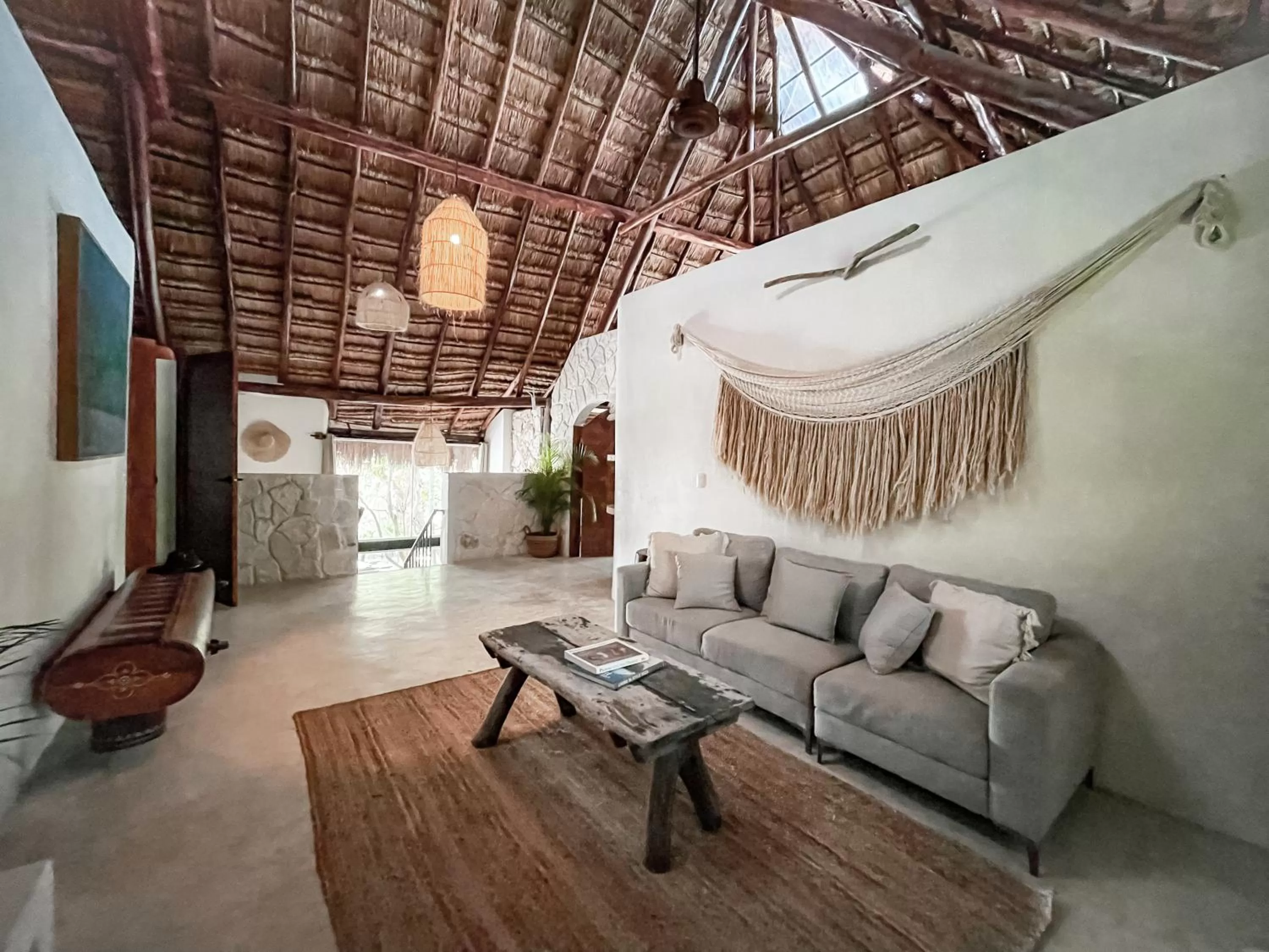 Living room in Amansala Resort