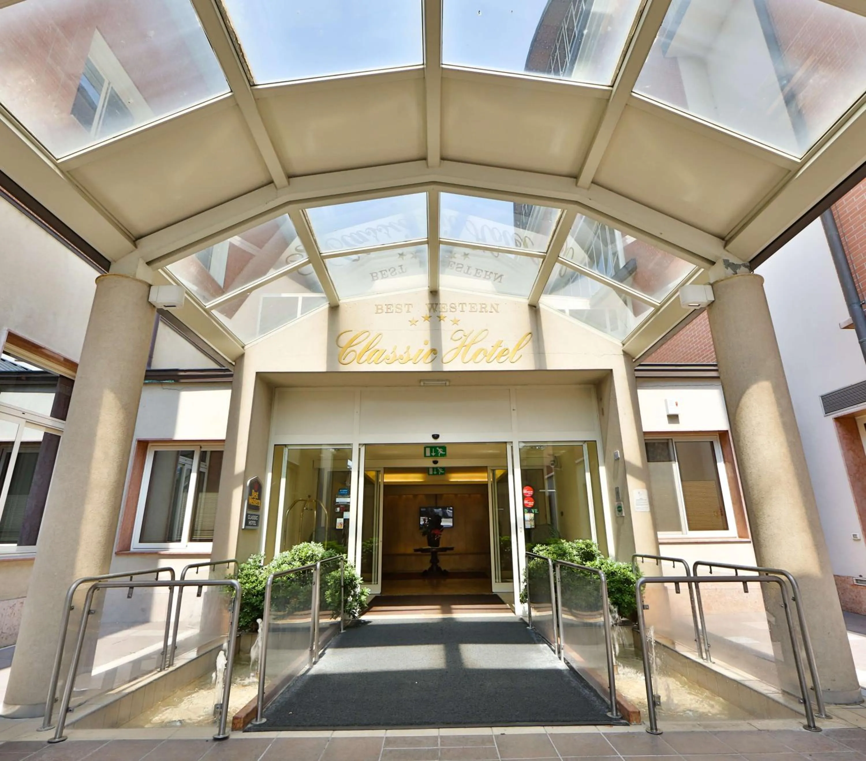 Property building in Best Western Classic Hotel