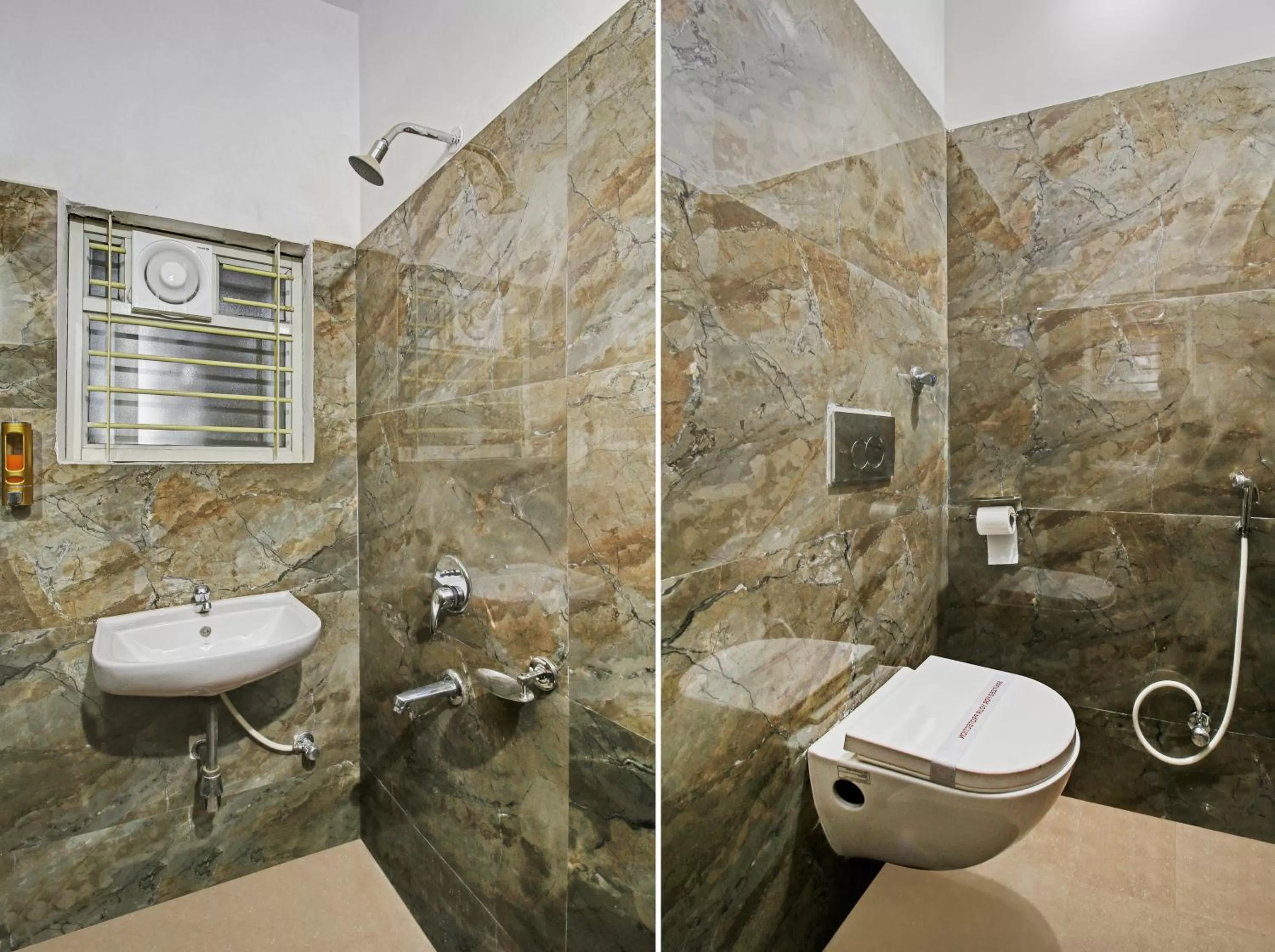 Bathroom in Treebo Krishna Regency ISBT Bus Stop