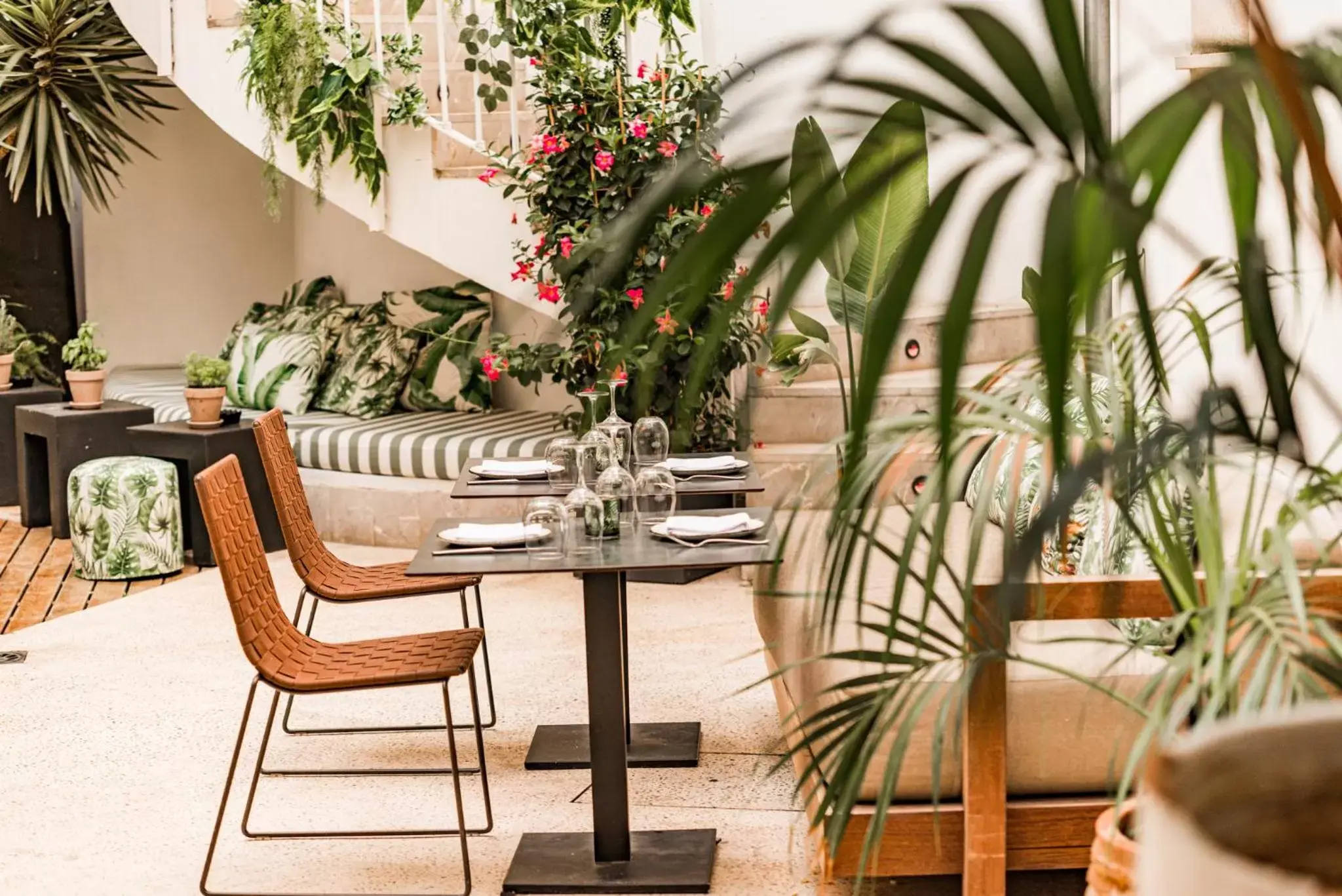 Patio, Restaurant/Places to Eat in Purohotel Palma