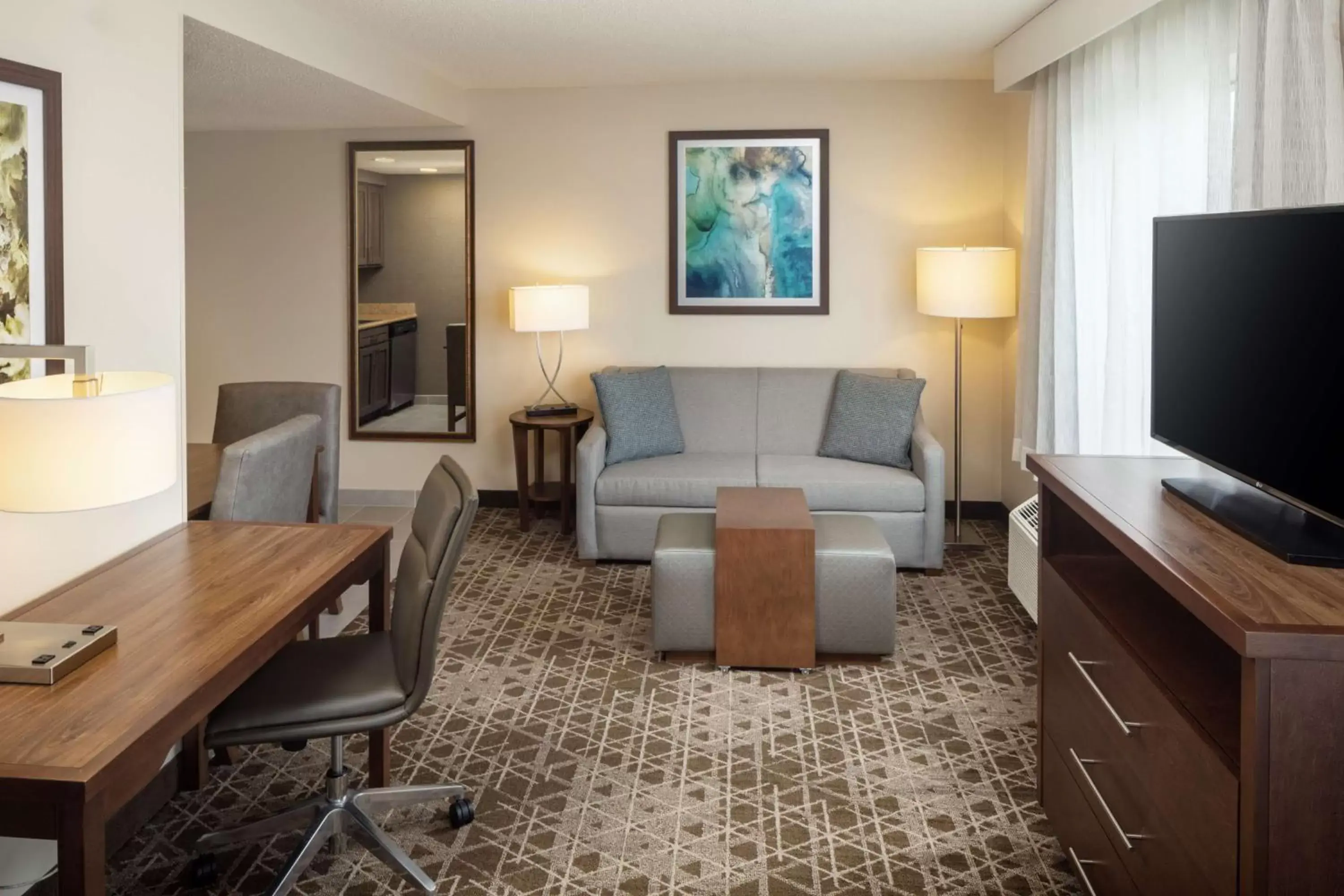 Bedroom, Seating Area in Homewood Suites by Hilton Wallingford-Meriden