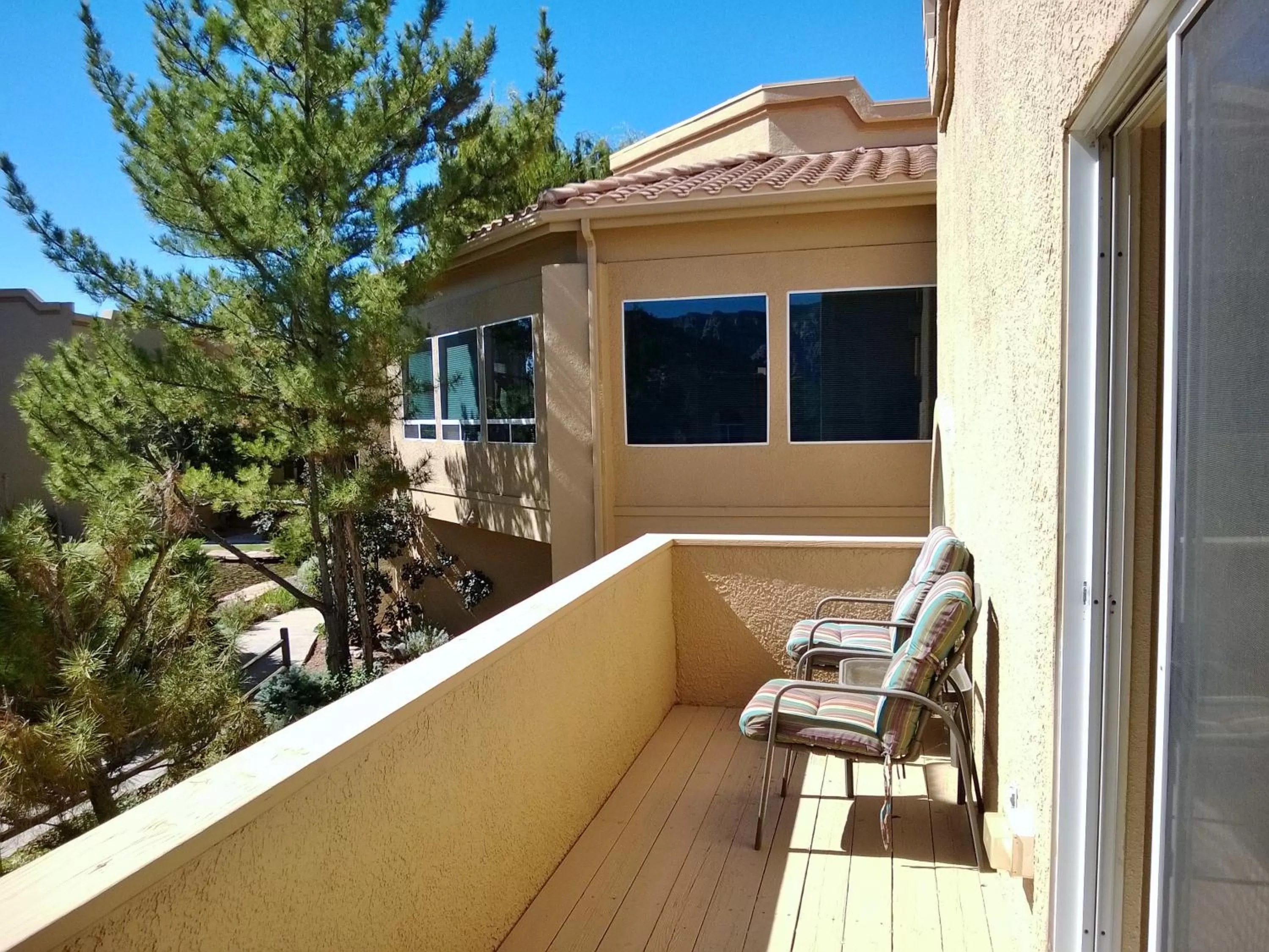 Balcony/Terrace in Sedona Springs Resort