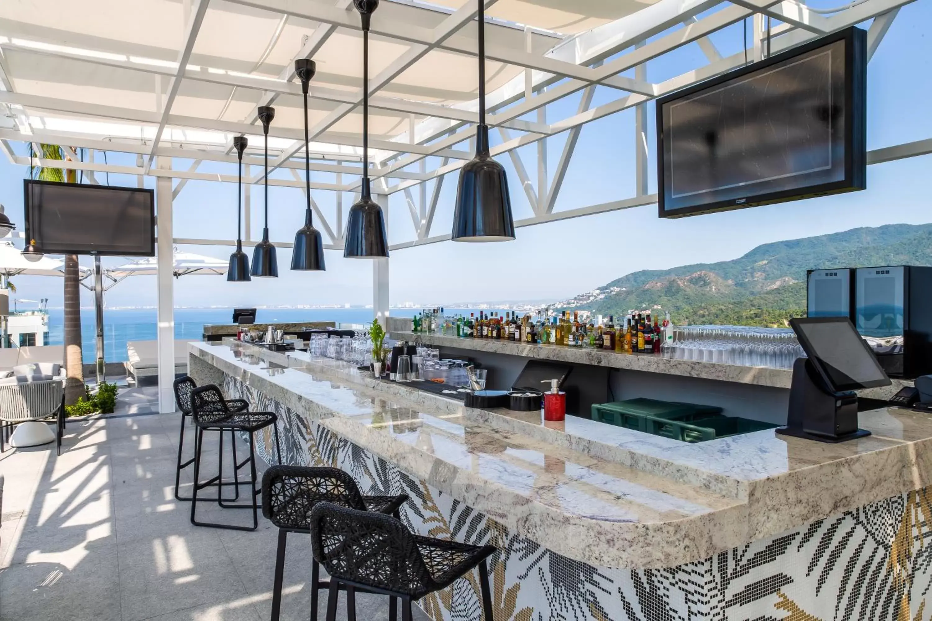 Sea view, Restaurant/Places to Eat in Hotel Mousai - Adults Only