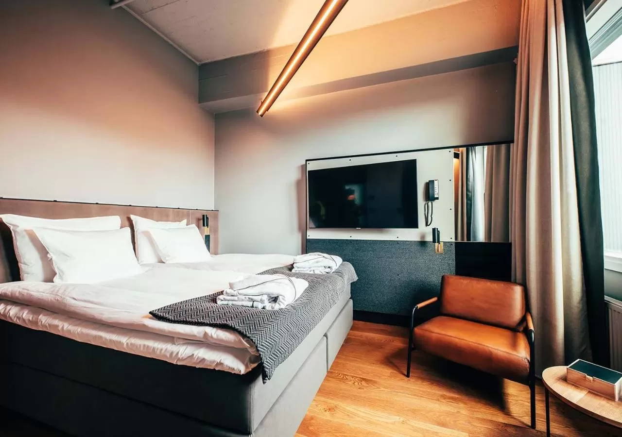 Bedroom, Bed in Clarion Hotel Mestari