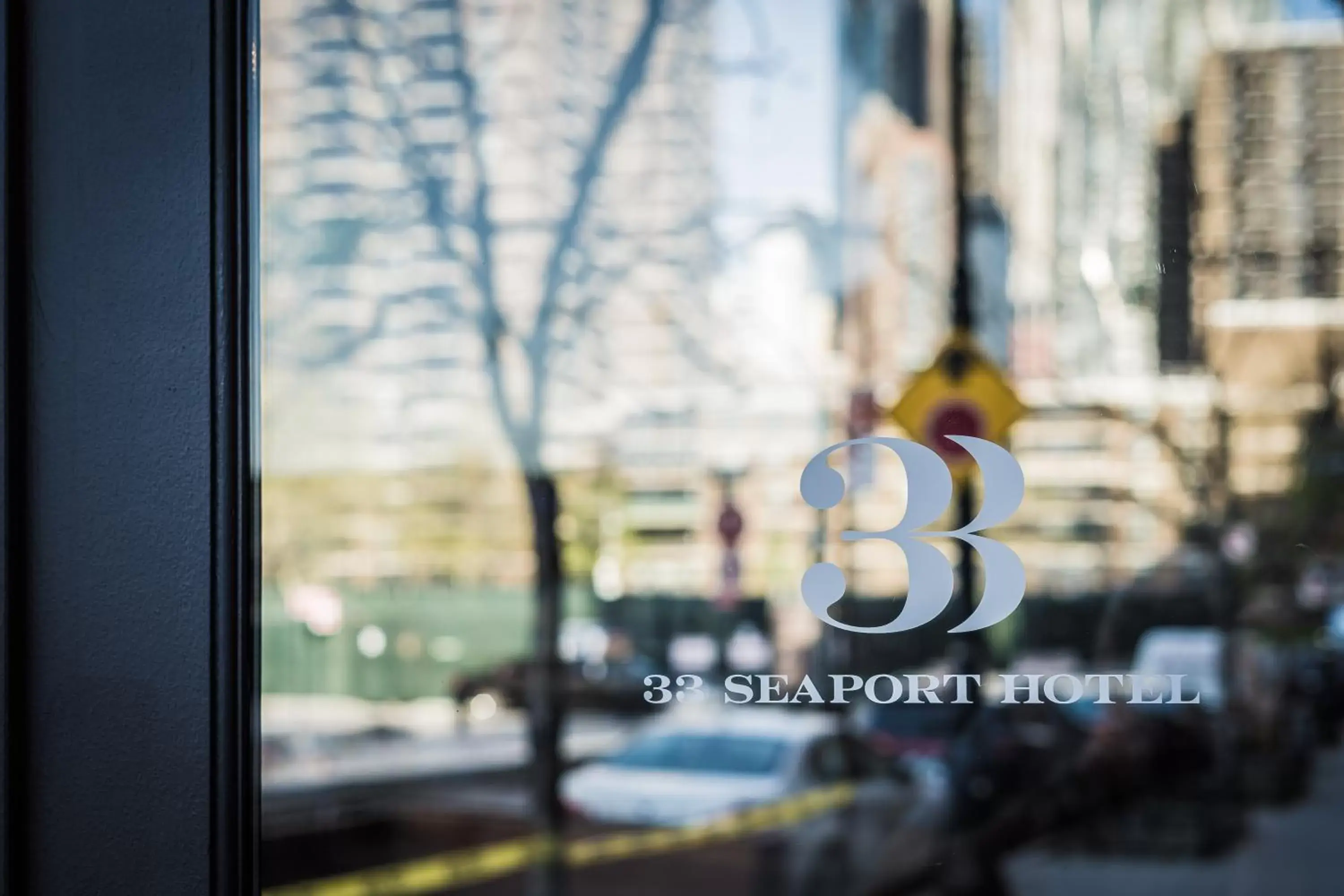 Property building in 33 Seaport Hotel New York