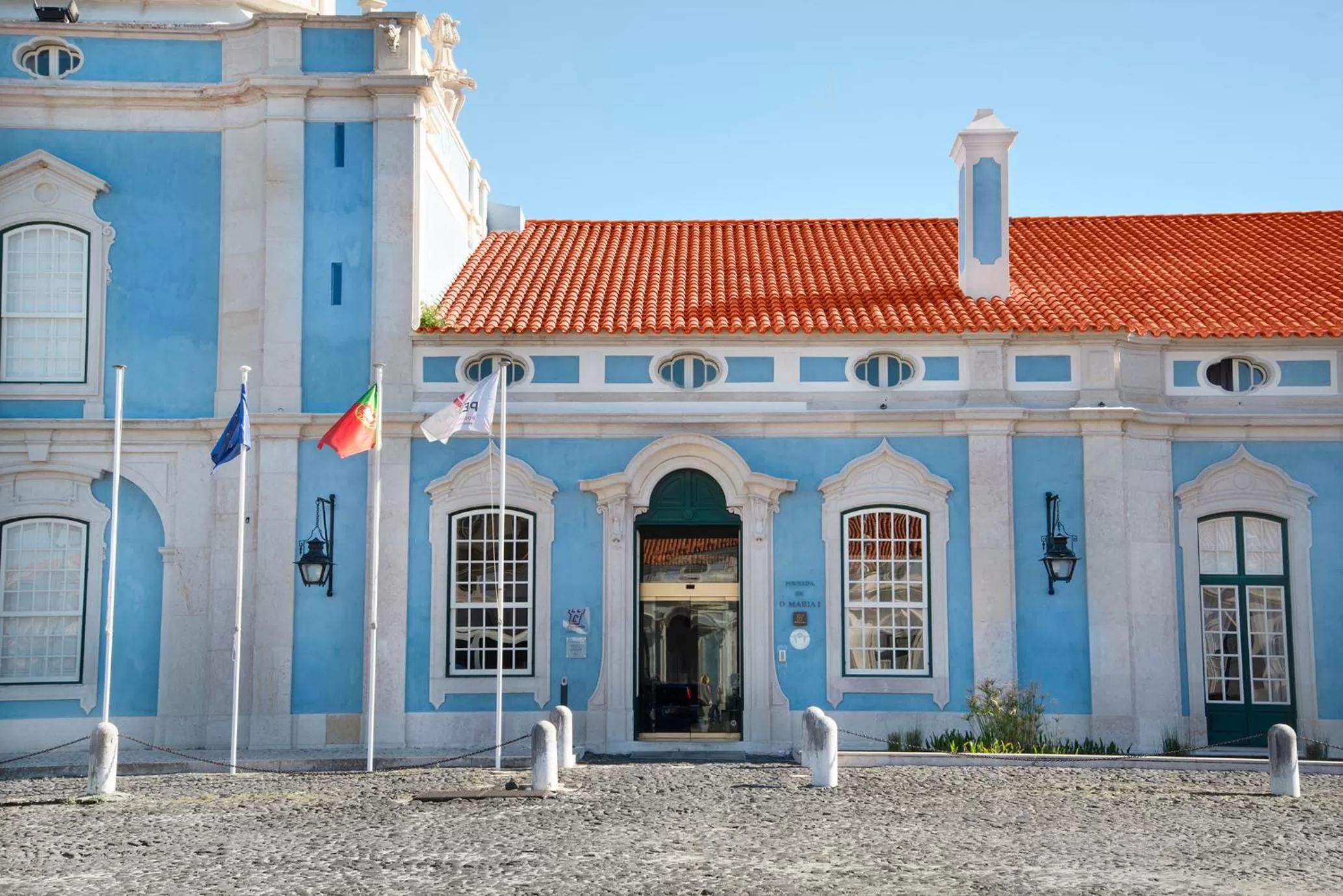 Facade/entrance in Pousada Palacio de Queluz