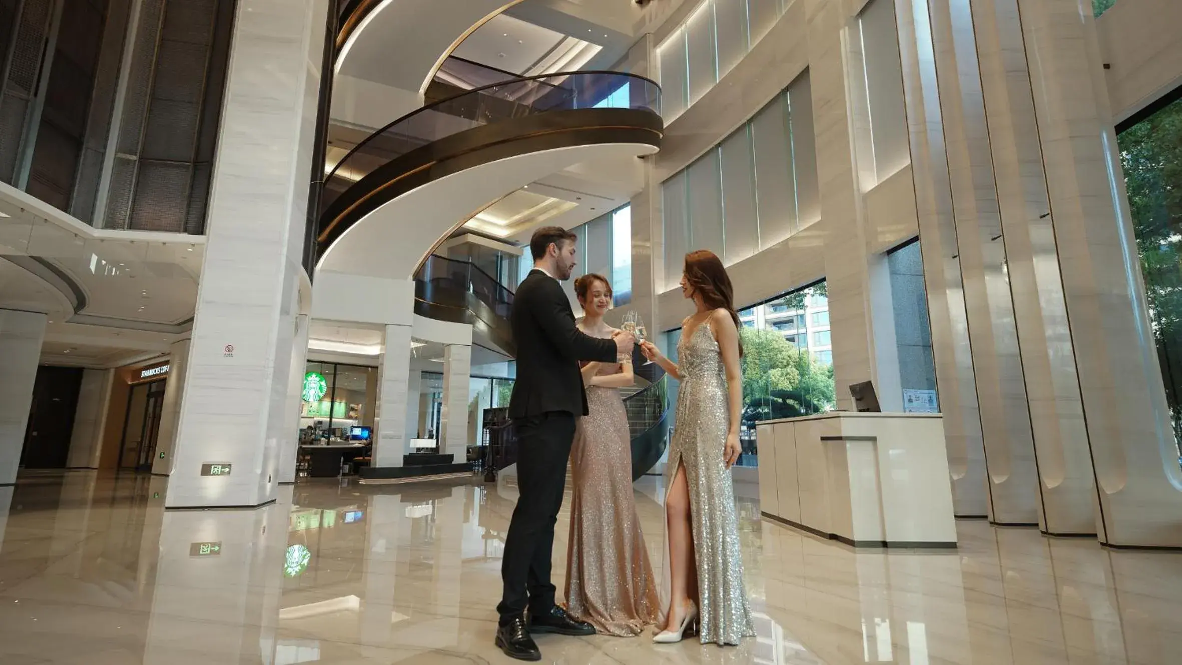 Lobby or reception, Guests in Kingdom Hotel