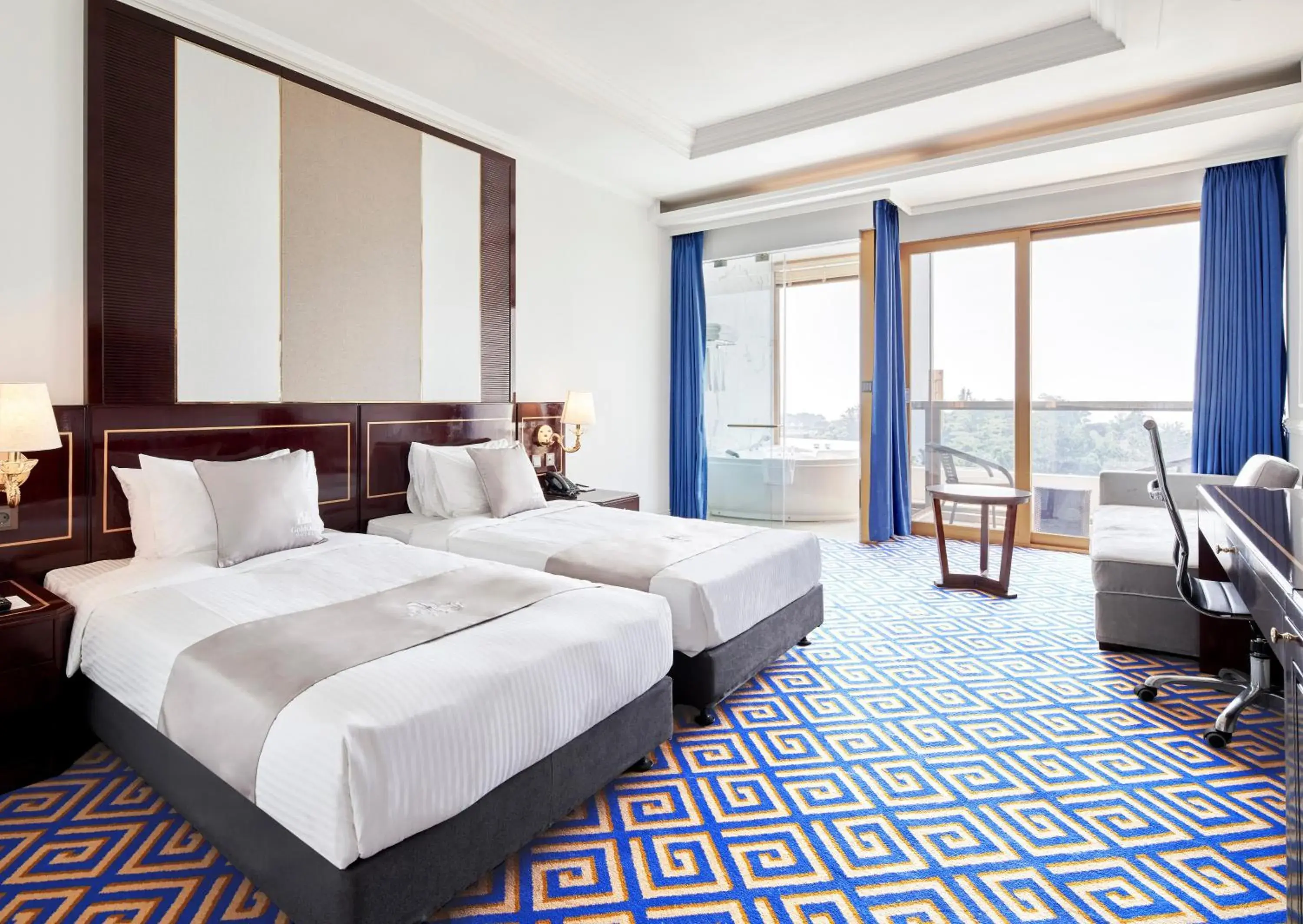 Ocean View Super Single Twin in GoldOne Hotel & Suites Ocean View Super Single Twin in GoldOne Hotel & Suites