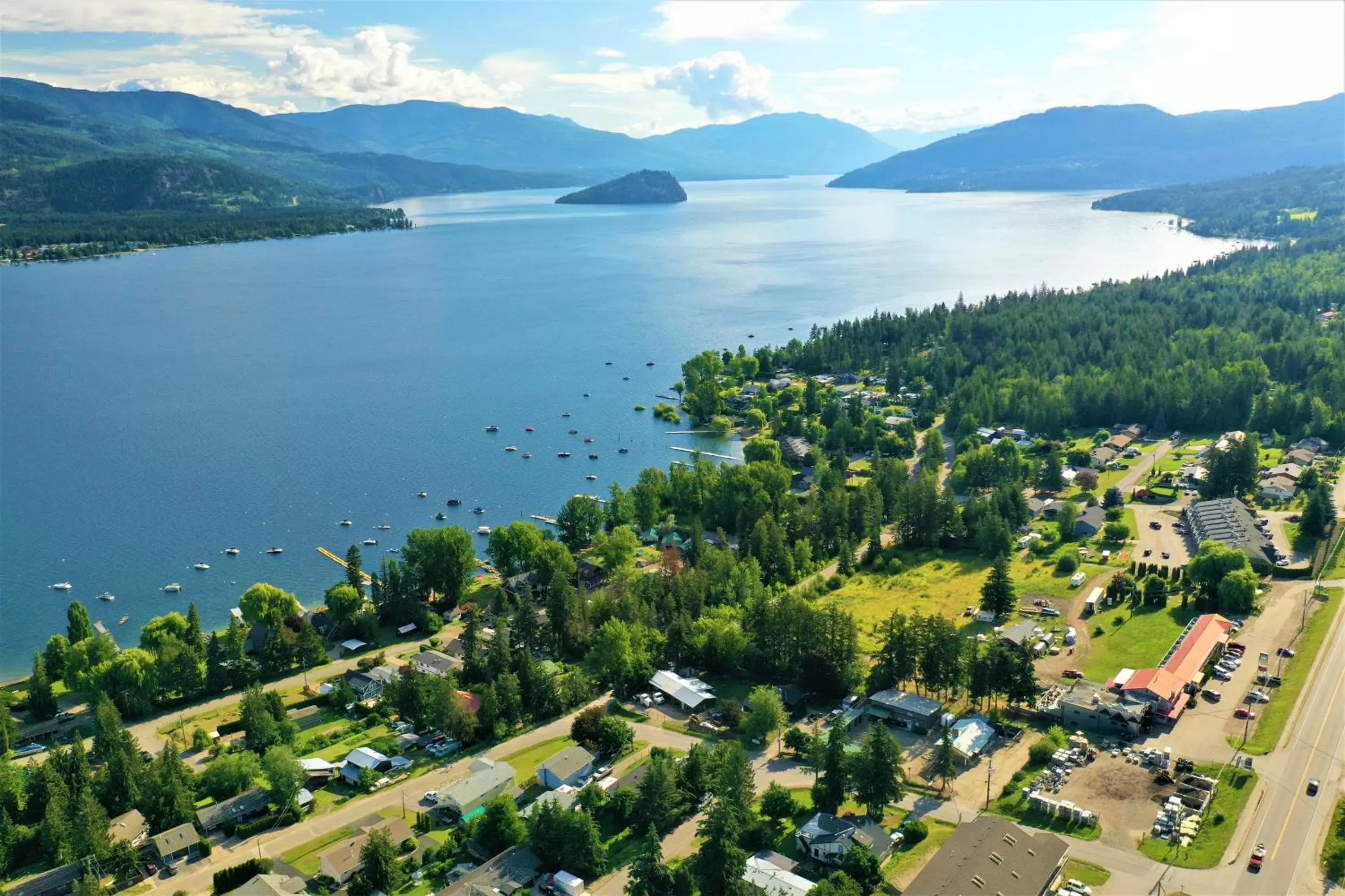 Bird's-eye View in Sorrento Inn Motel