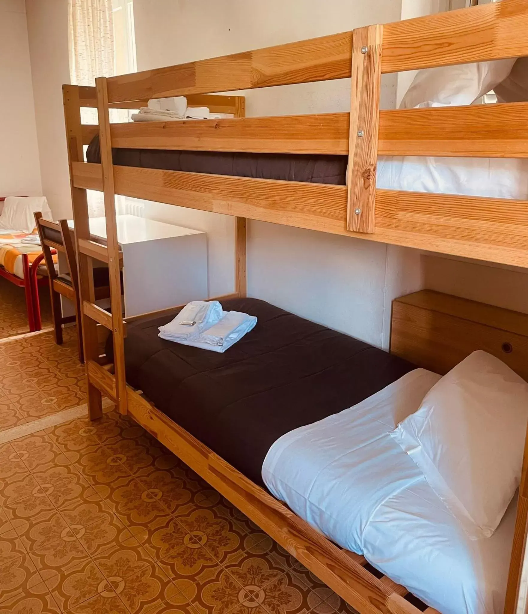 Bed, Bunk Bed in Hotel Mirabeau