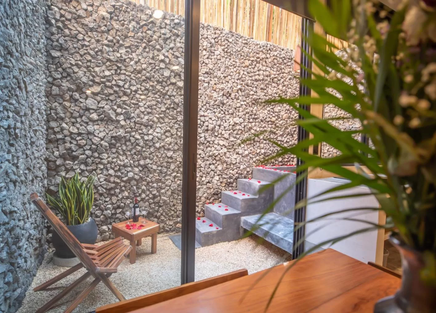 Patio in Nuee Hotel & Beach Club