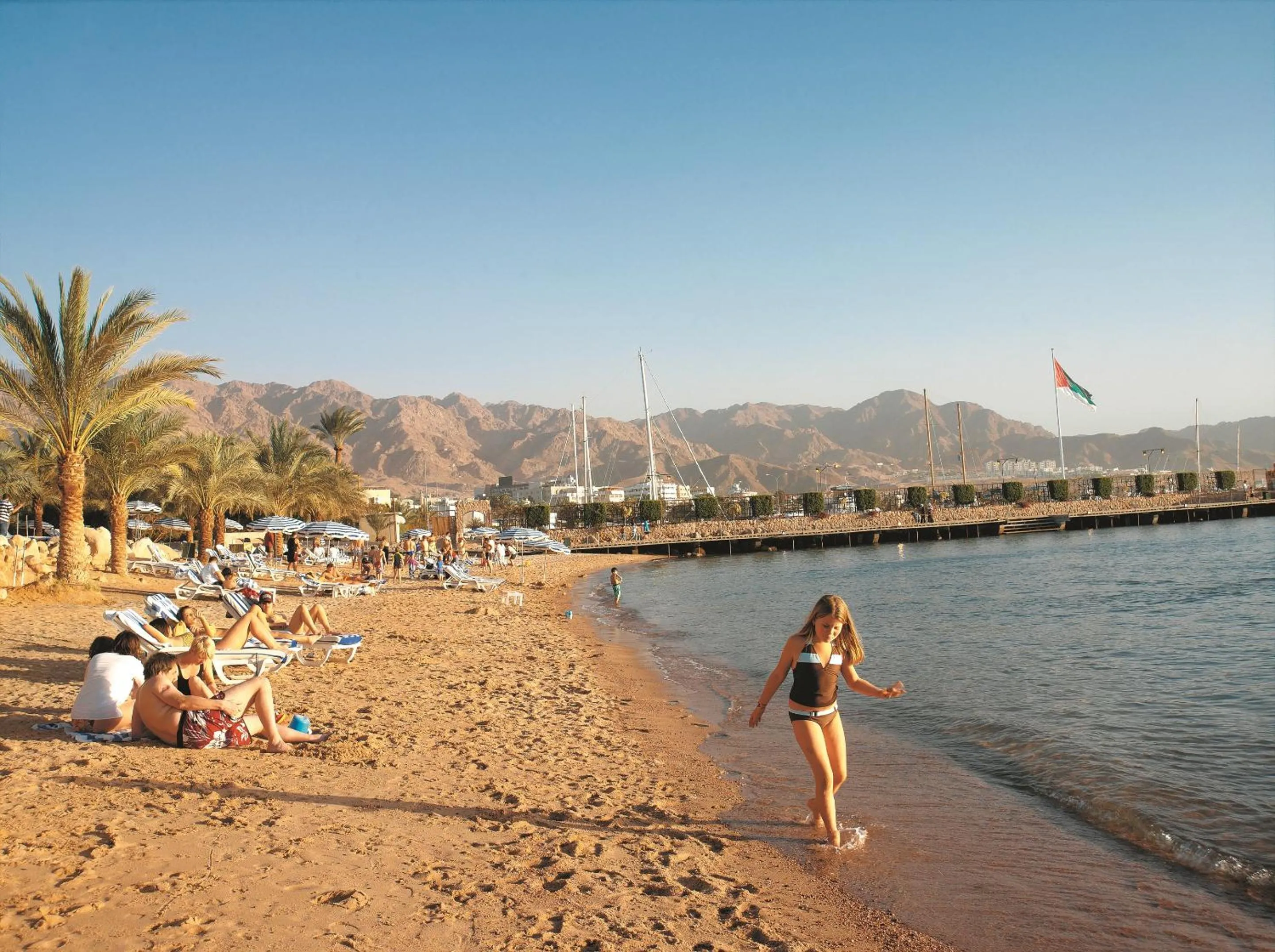 Beach in Mövenpick Resort & Residences Aqaba