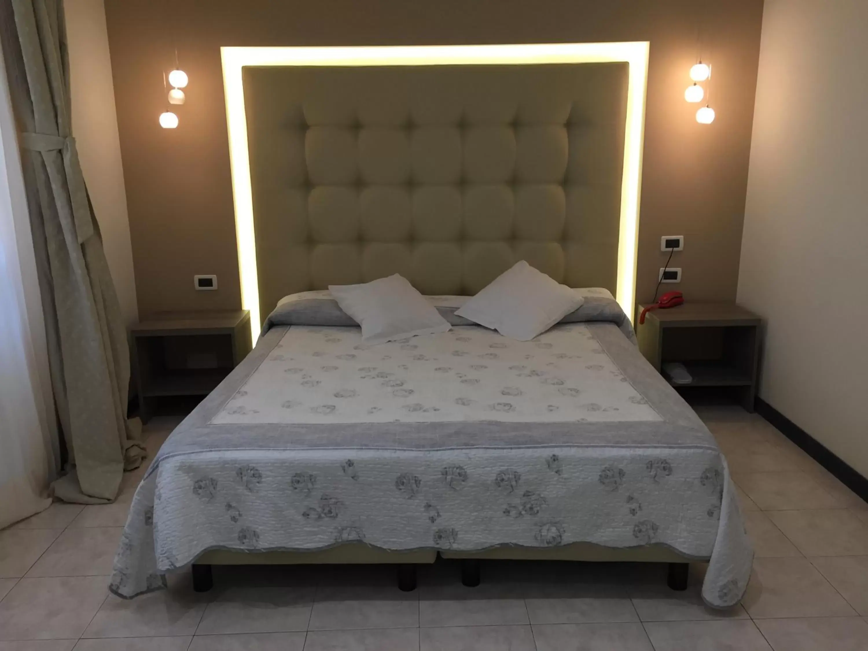 Bed in Villa Accini