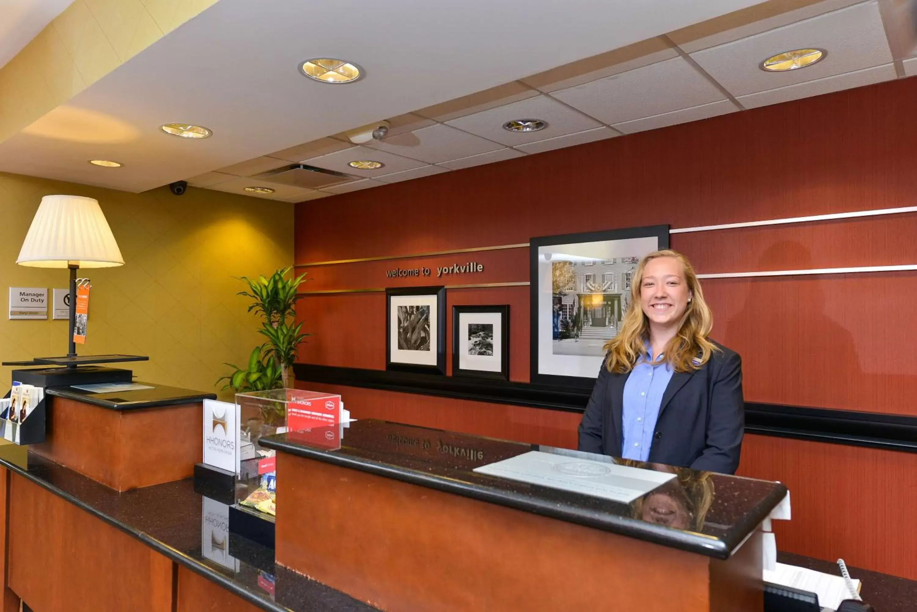 Lobby or reception, Lobby/Reception in Hampton Inn Yorkville