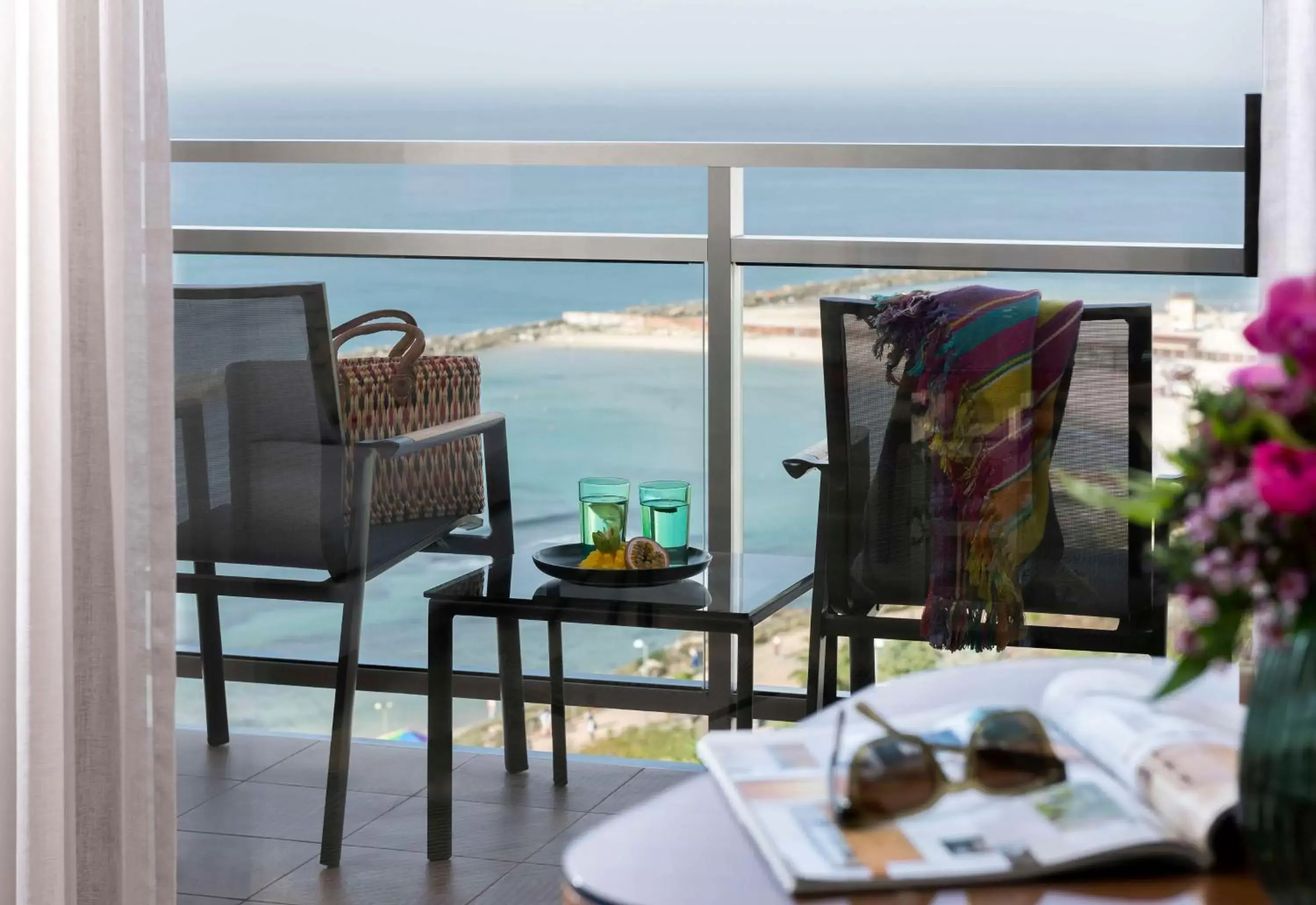 Plaza Executive Sea View Suite with Lounge Access  in Hilton Tel Aviv Hotel