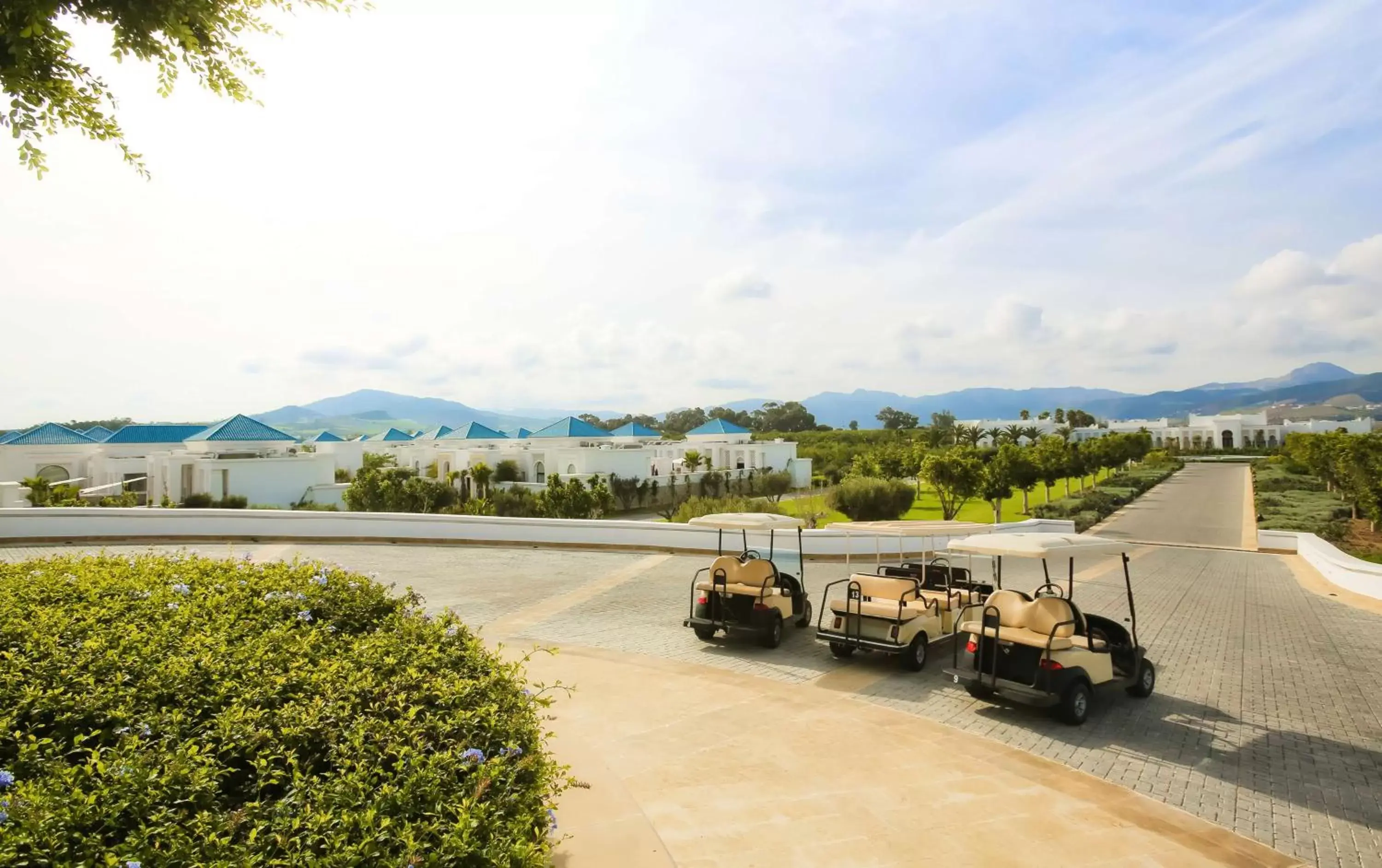 Golfcourse in Banyan Tree Tamouda Bay