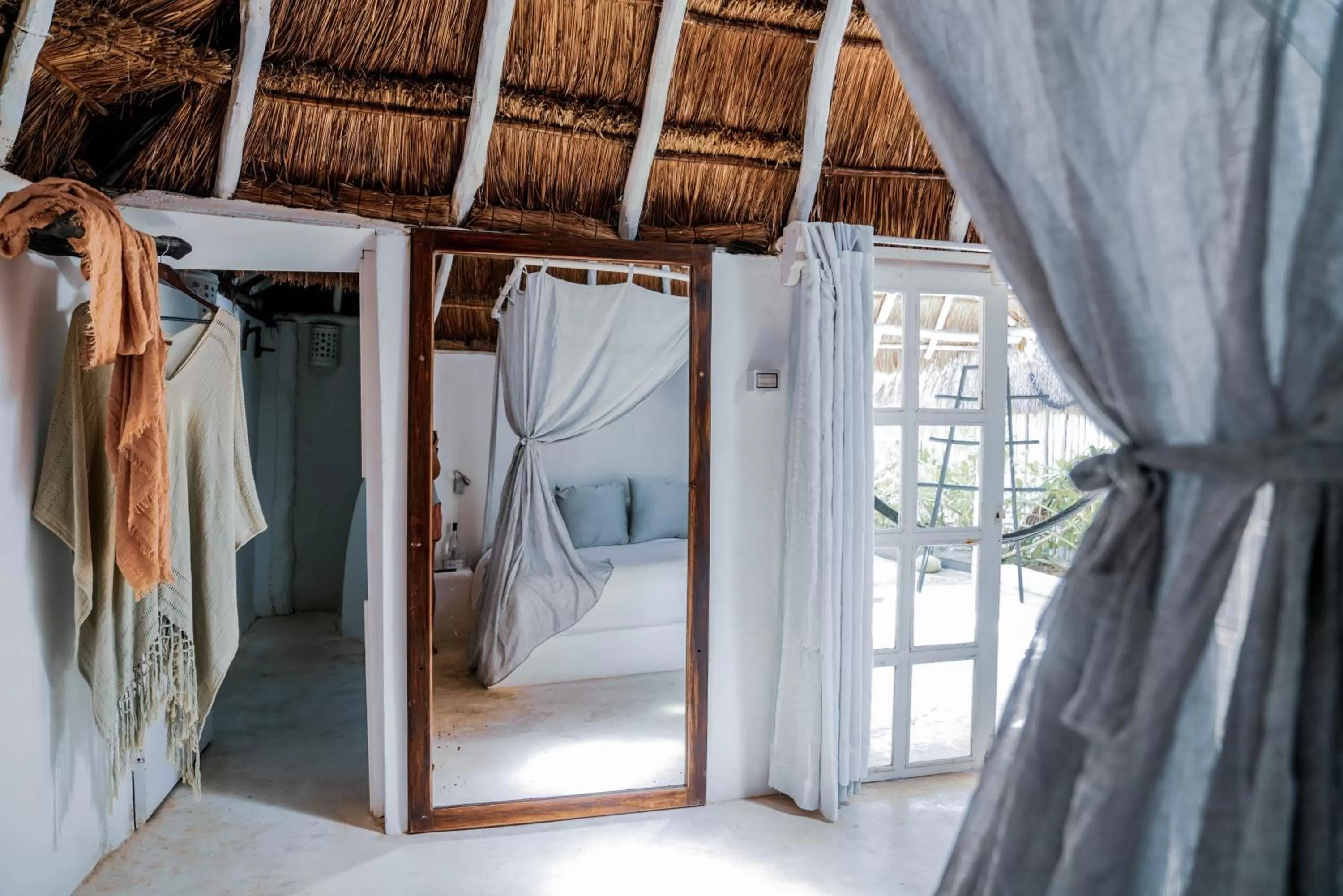Bed in Coco Tulum Zen Zone Hotel