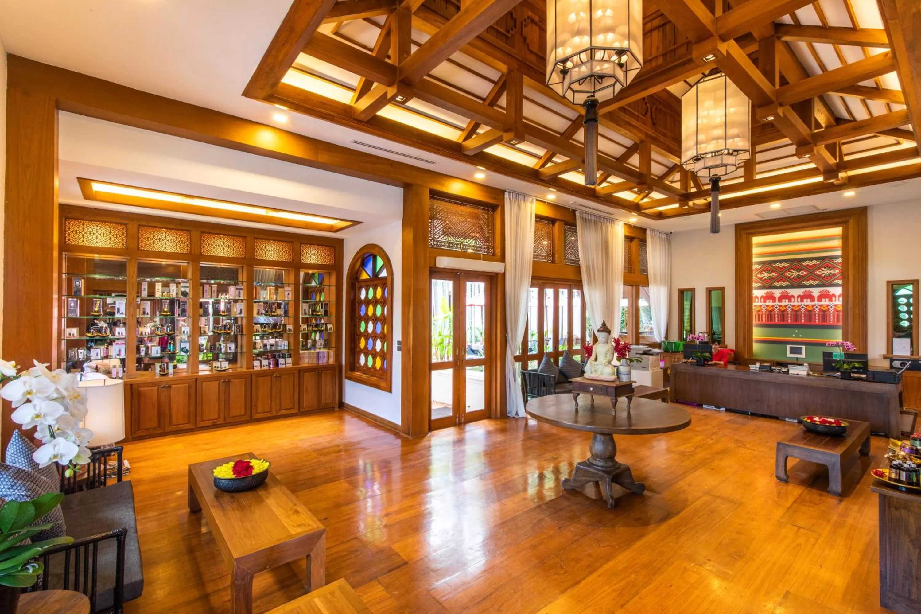 Lobby or reception in Phra Singh Village