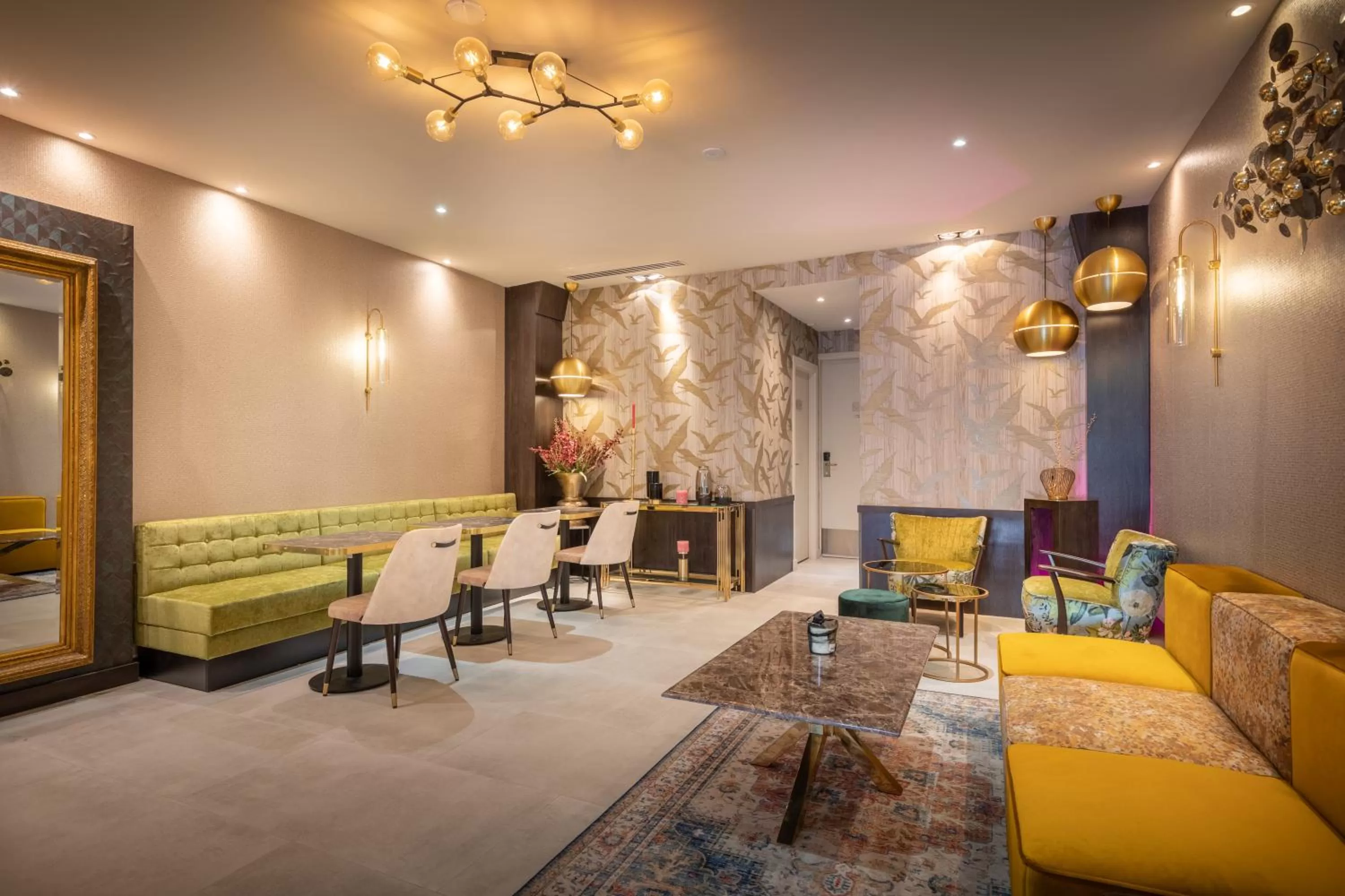 Lobby or reception in Hotel Oscar