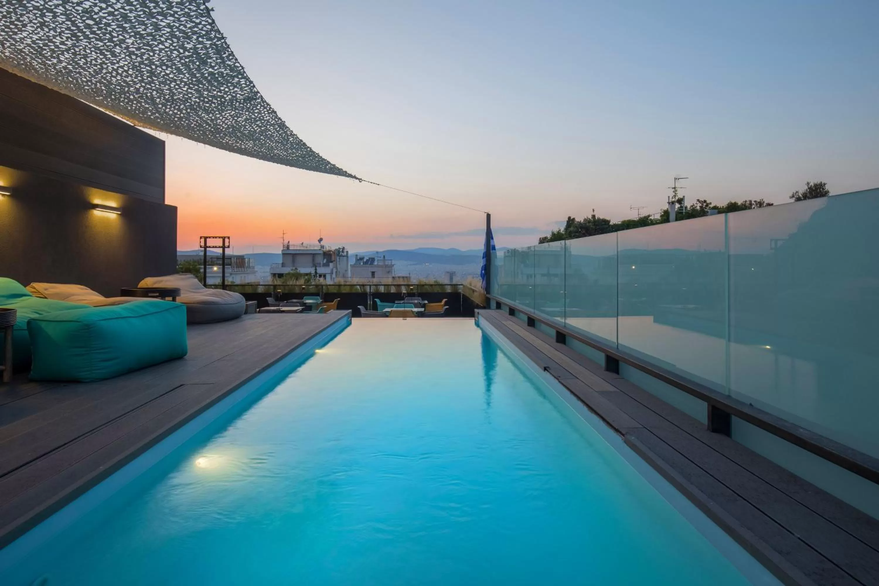 Swimming pool in The Duke Boutique Suites