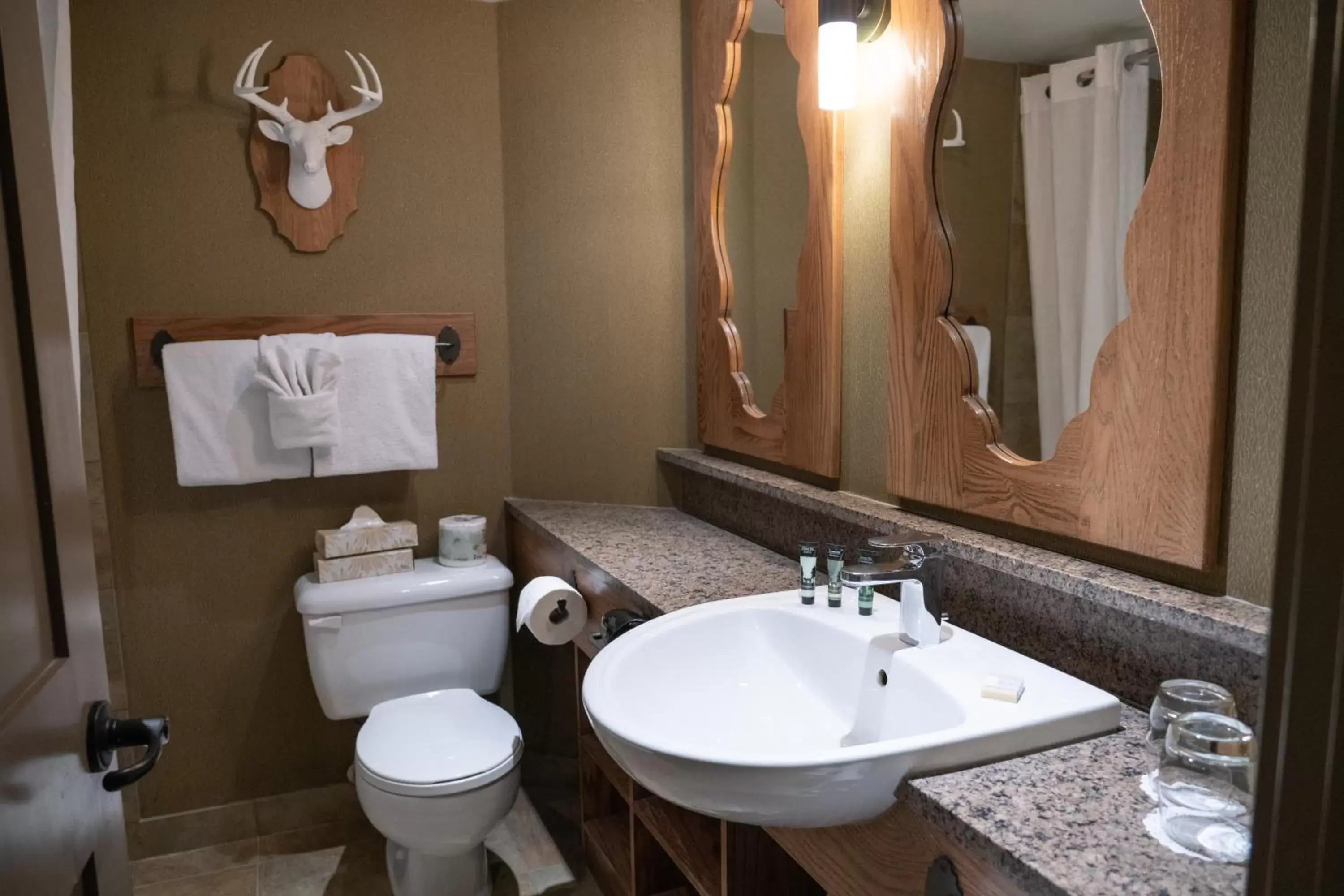 Bathroom in Banff Caribou Lodge and Spa