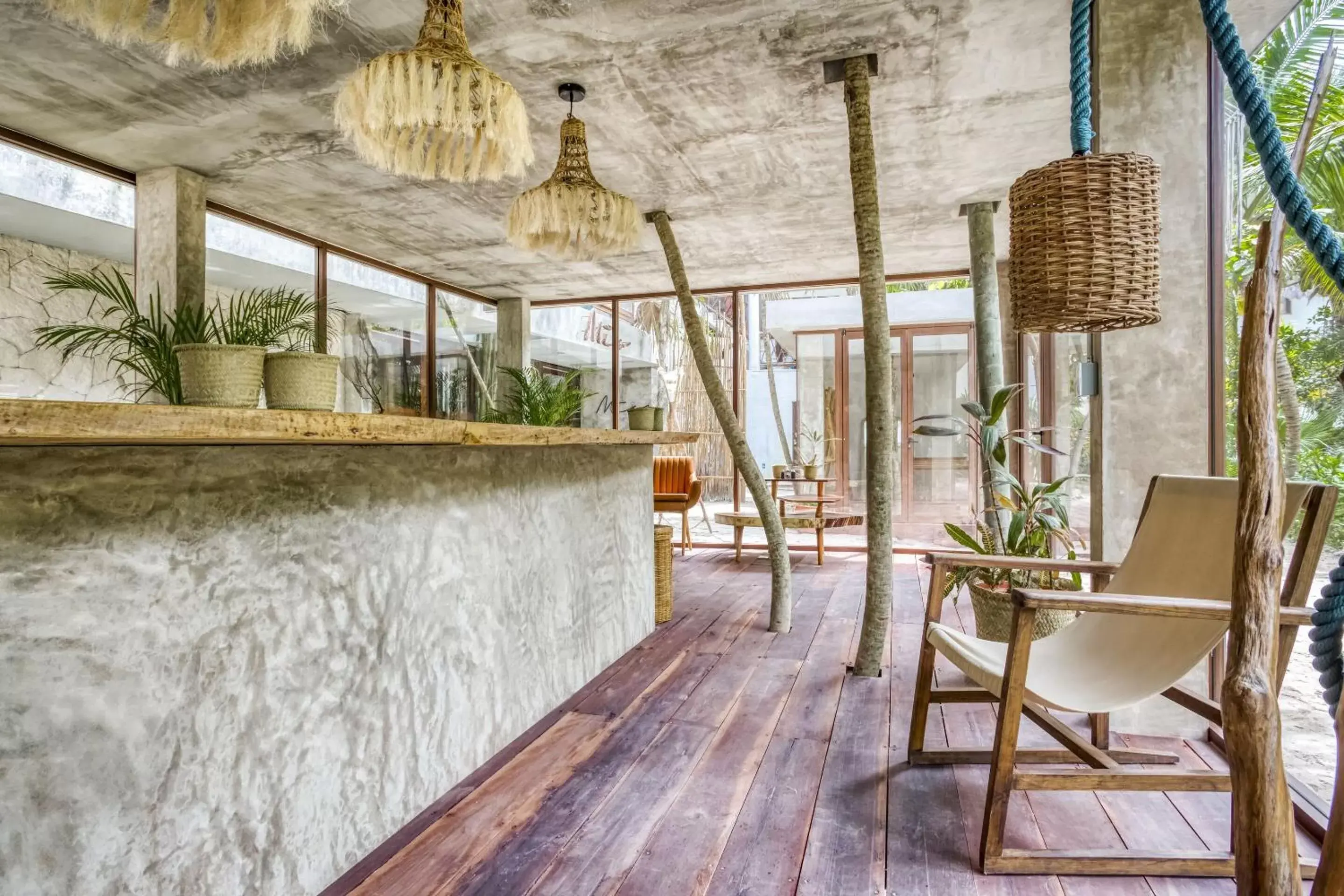 Lobby or reception, Swimming Pool in Selina Tulum