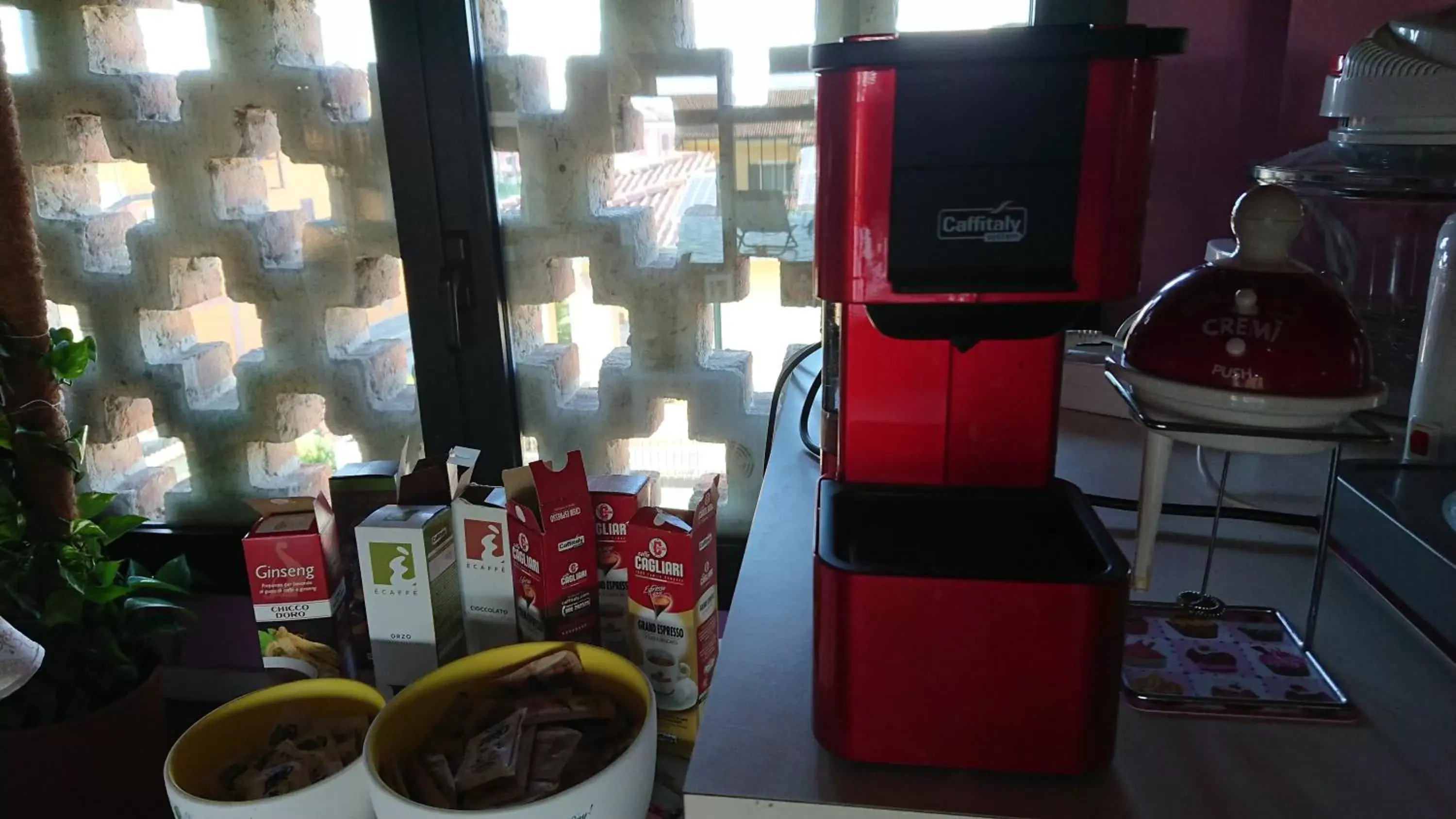 Coffee/tea facilities in B&B Il Loto