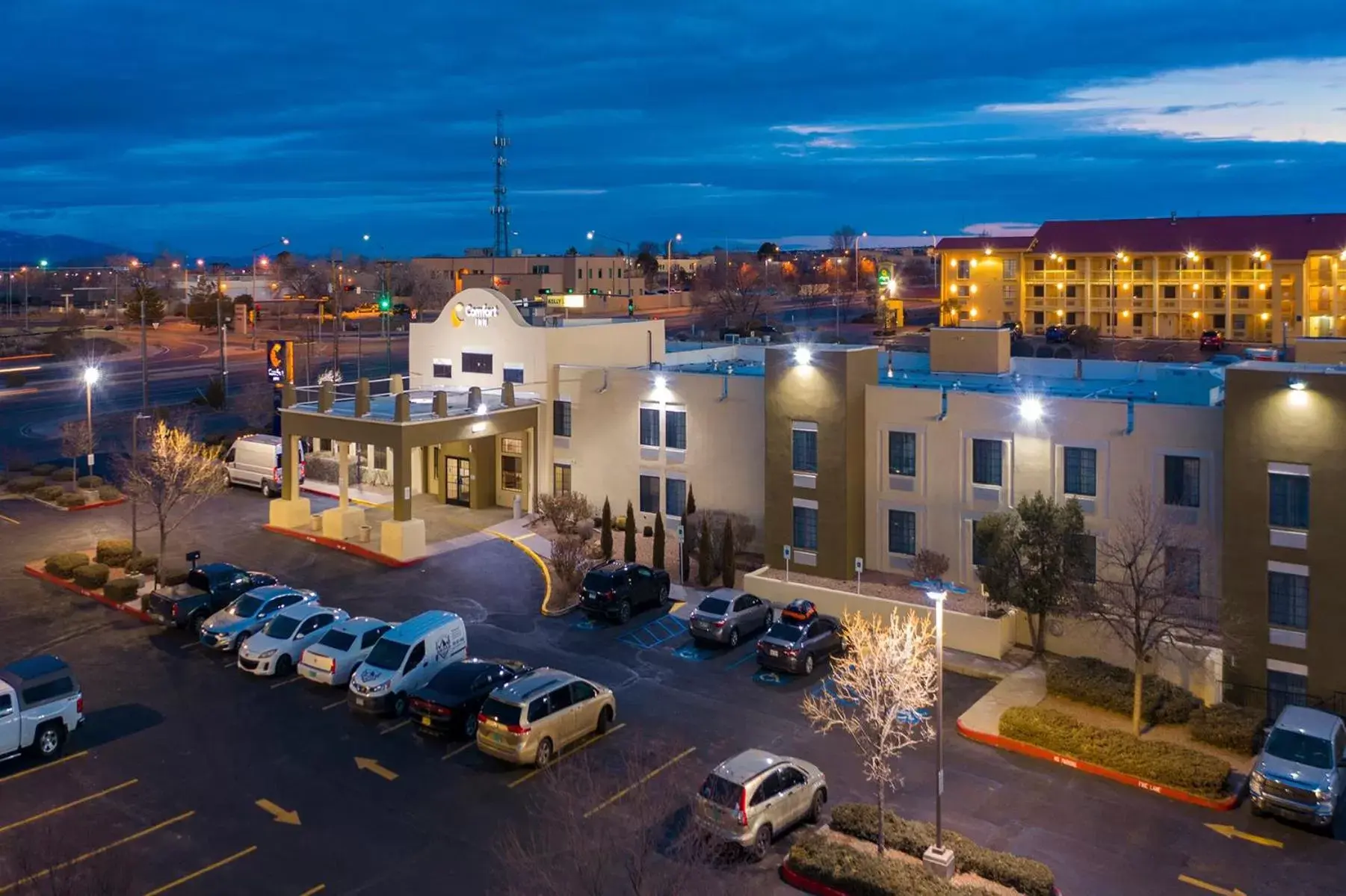 City view in Comfort Inn Santa Fe