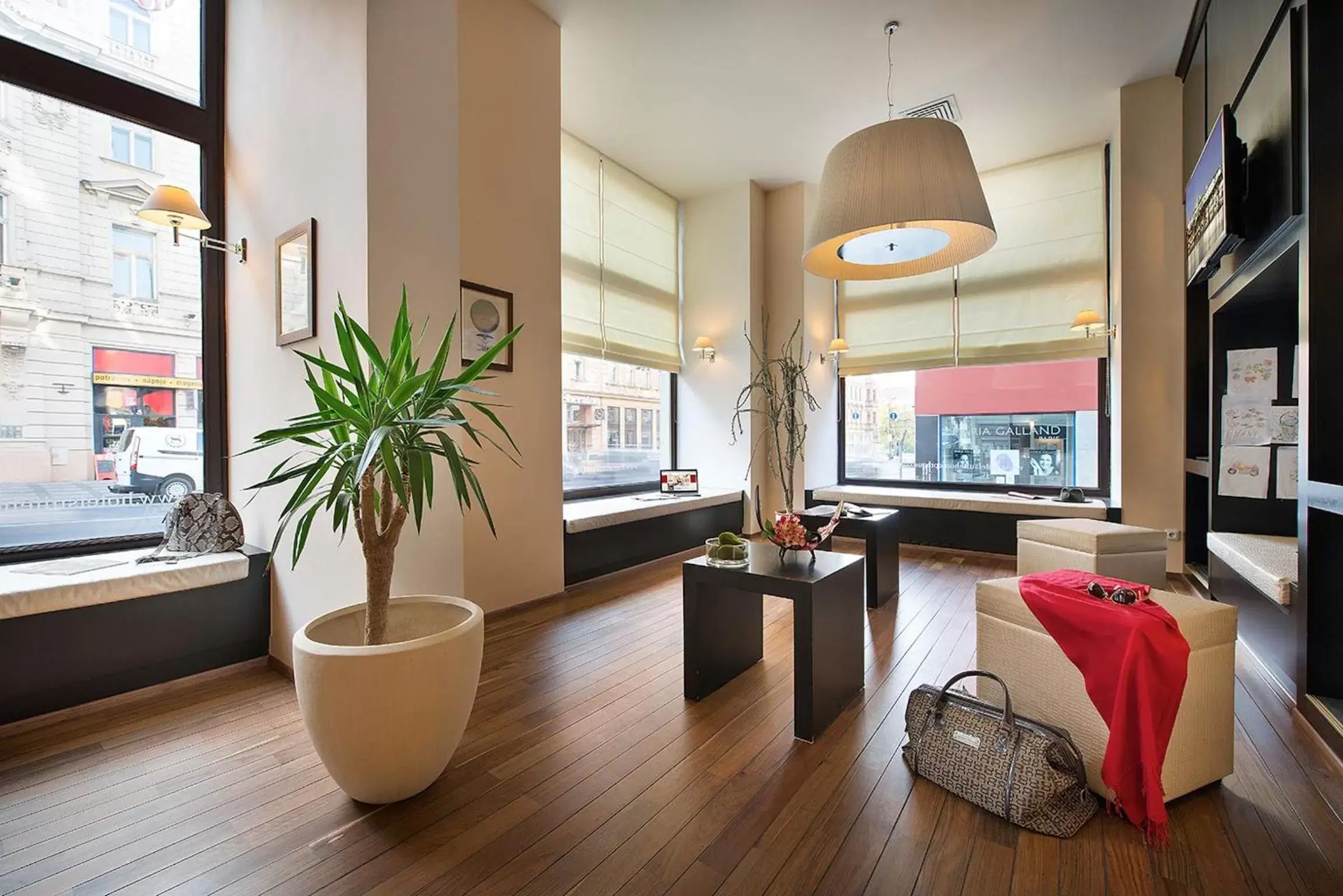 Lobby or reception in Hotel Suite Home Prague Lobby or reception in Hotel Suite Home Prague